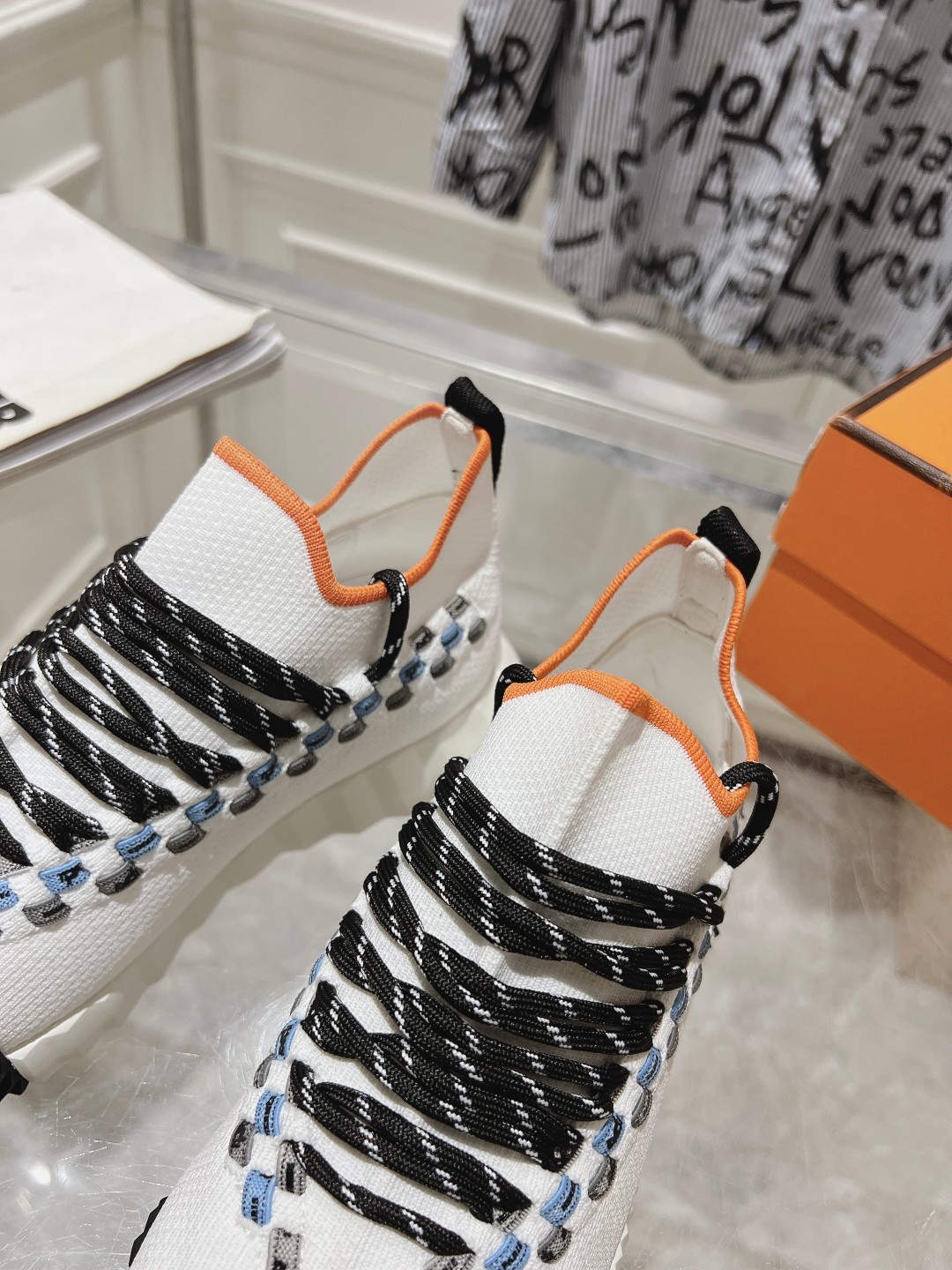 Hermes Couple Running Shoes Breathable M-l