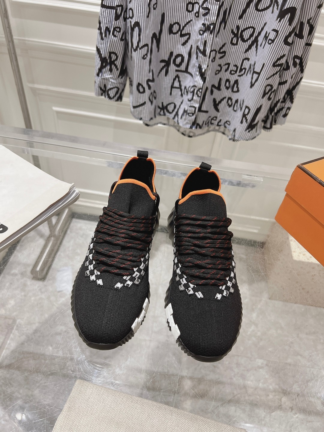 Hermes Couple Running Shoes Breathable M-l