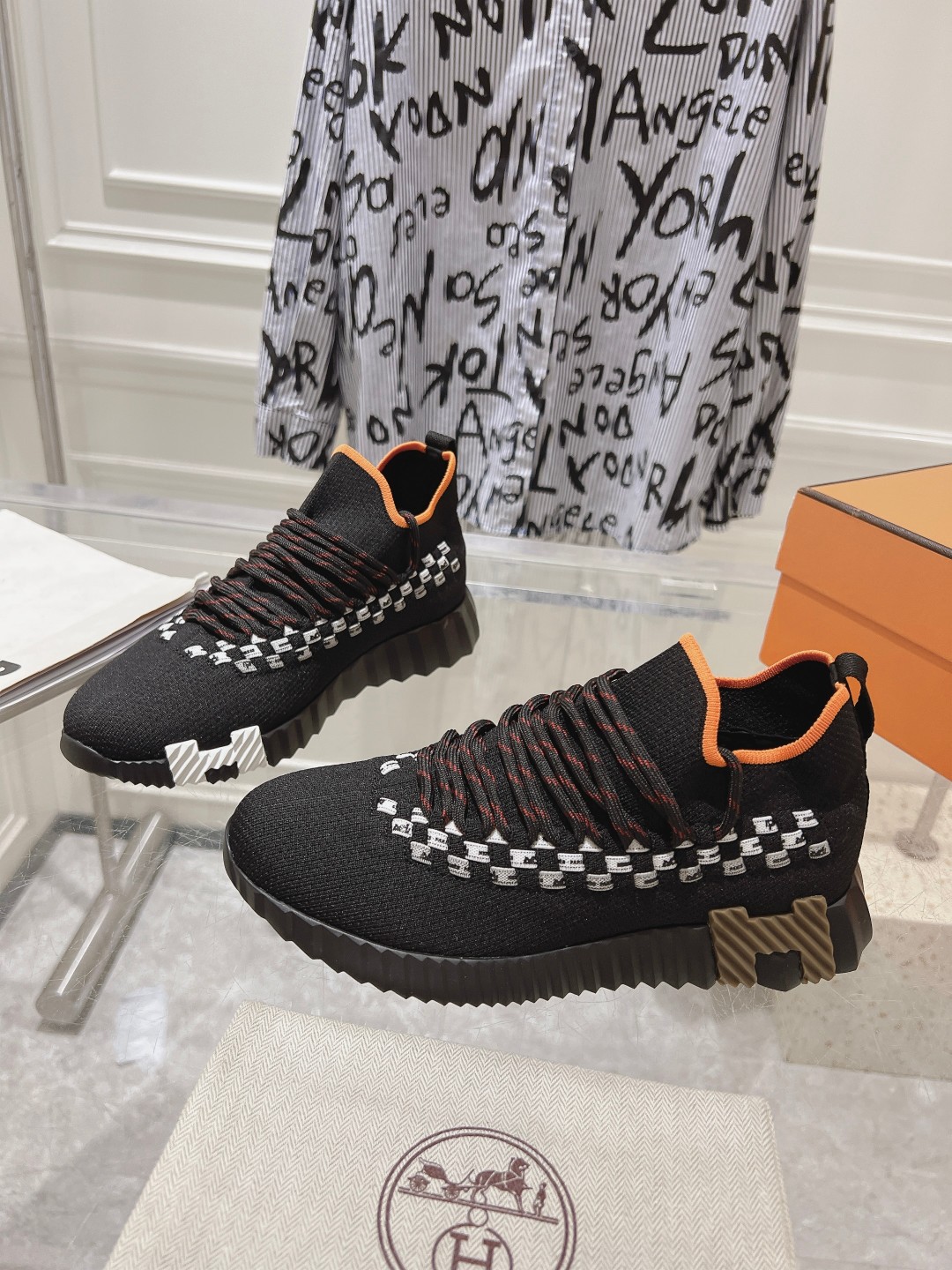 Hermes Couple Running Shoes Breathable M-l