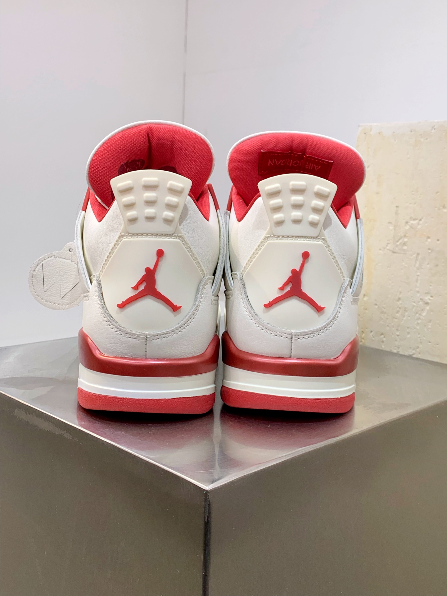 Jordan Nike Basic Shoes Red L-s