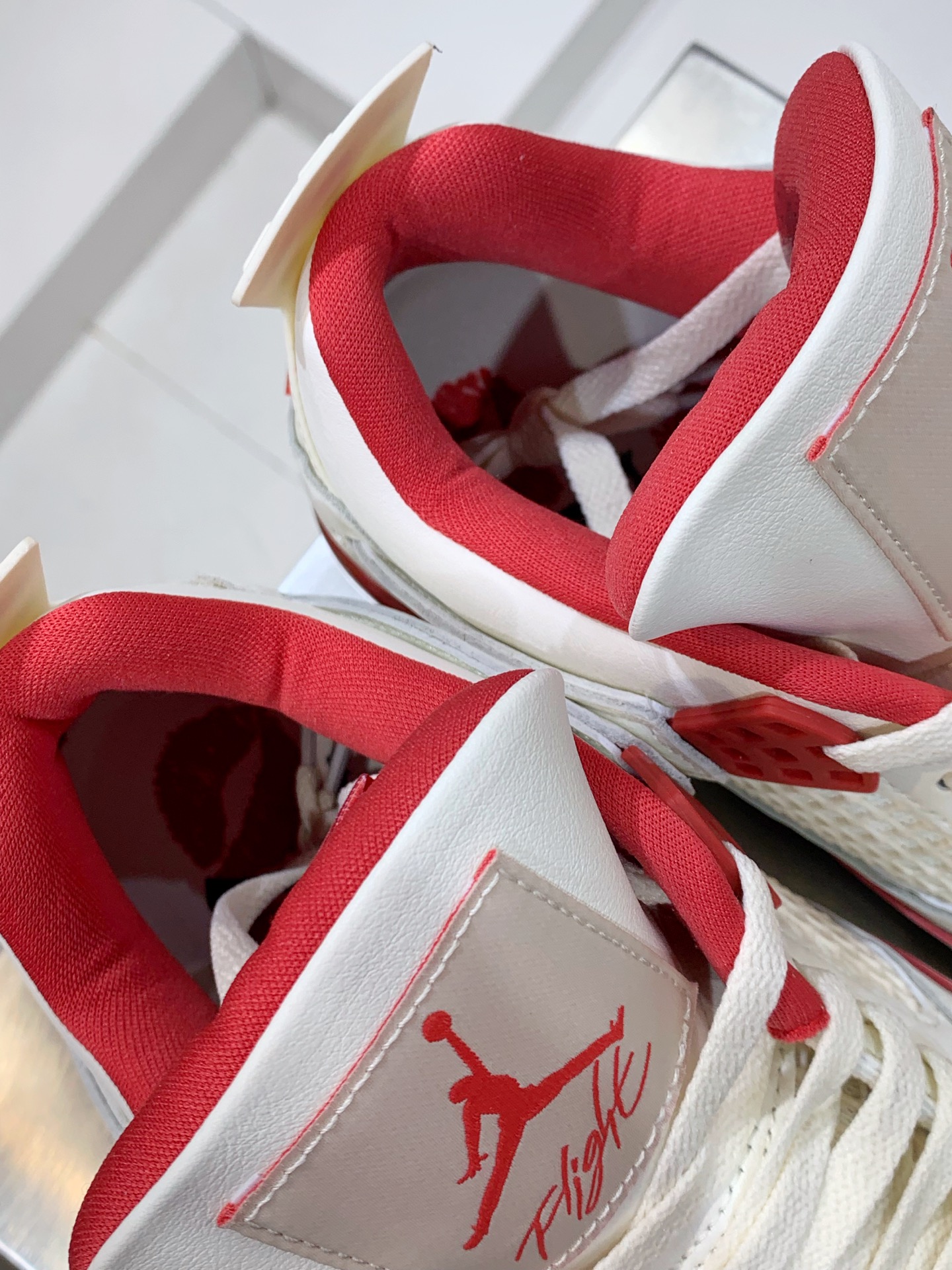 Jordan Nike Basic Shoes Red L-s