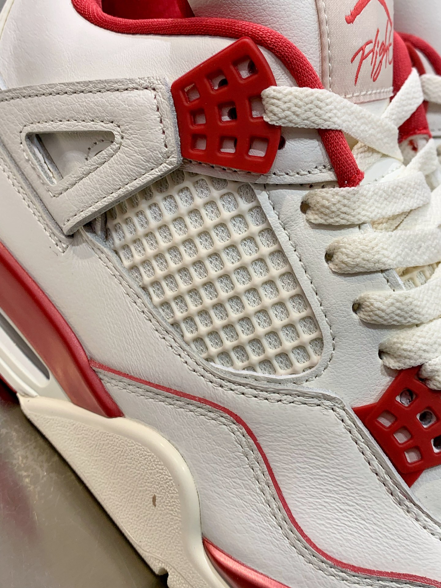 Jordan Nike Basic Shoes Red L-s