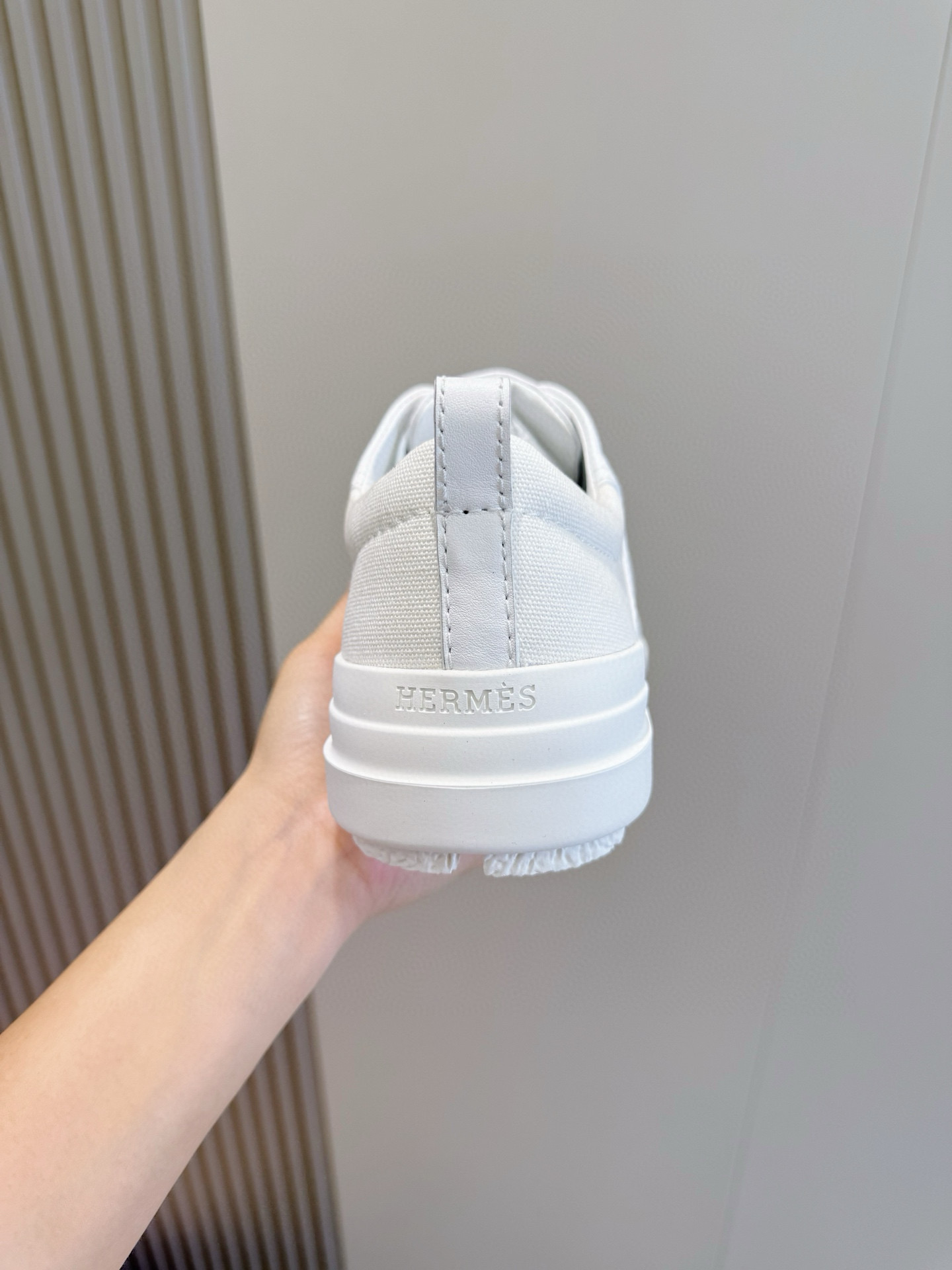 Hermes Leather Shoes Cow Leather Black M-l-s