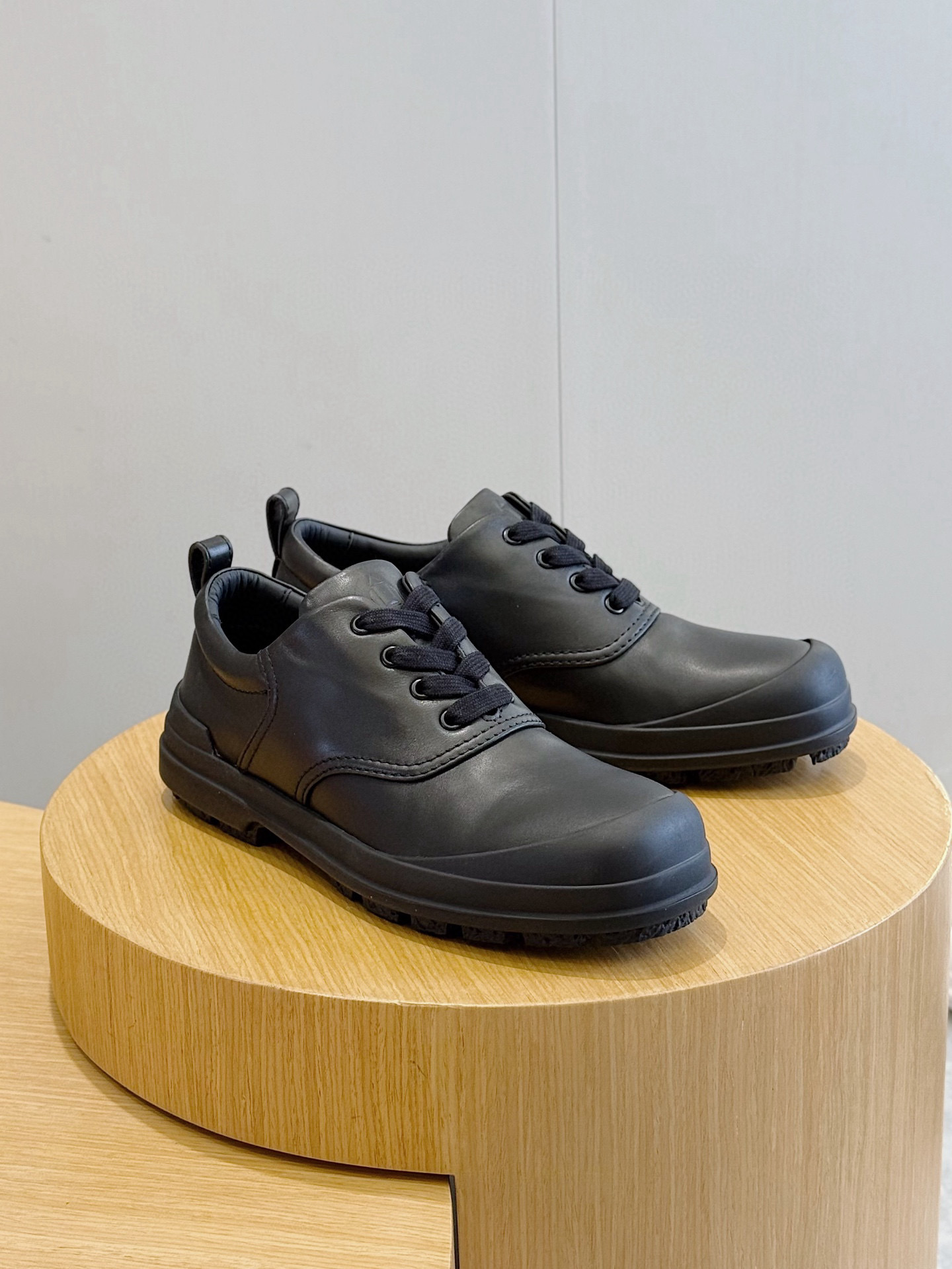 Hermes Leather Shoes Cow Leather Black M-l-s