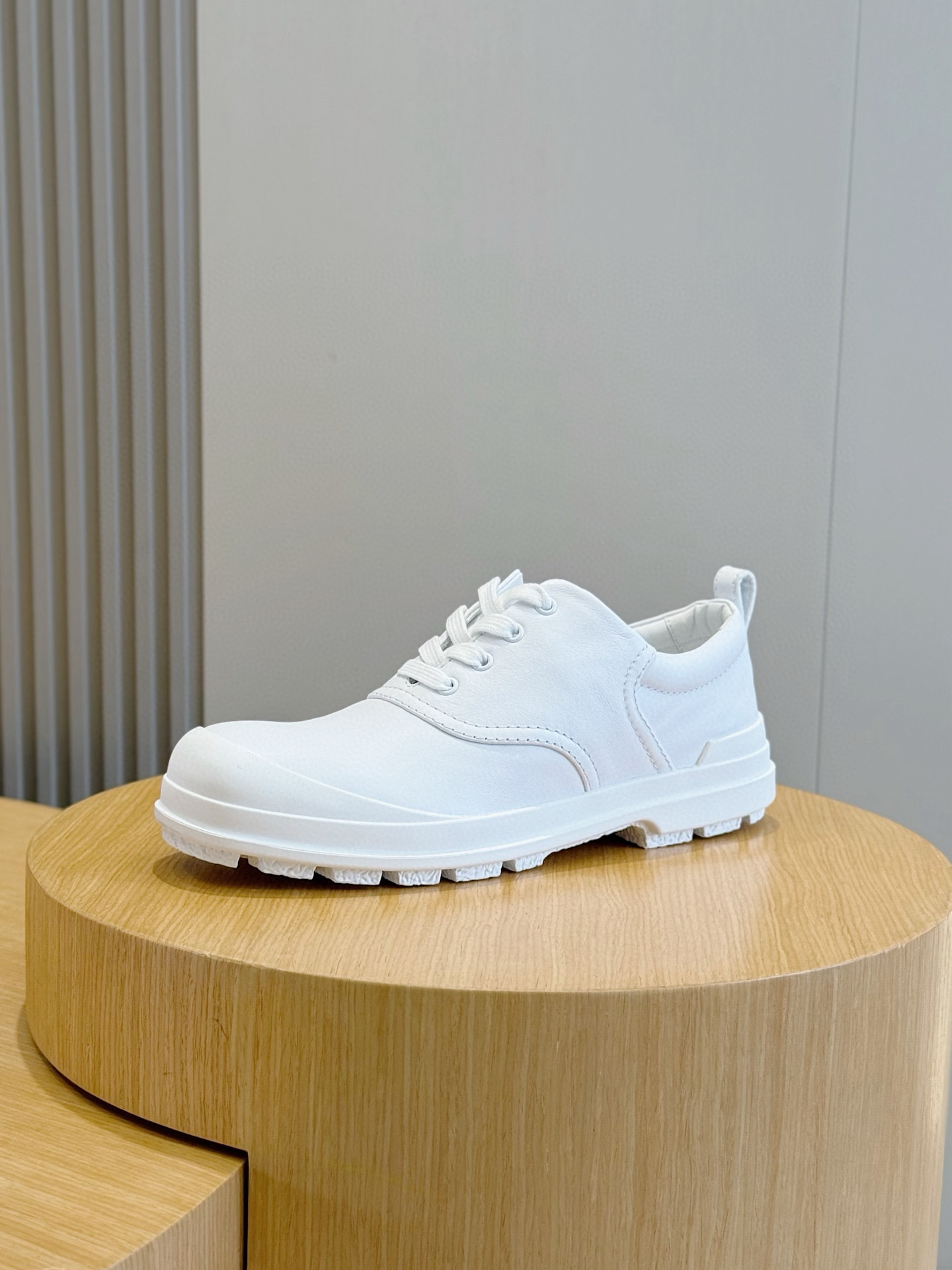 Hermes Leather Shoes Cow Leather Black M-l-s