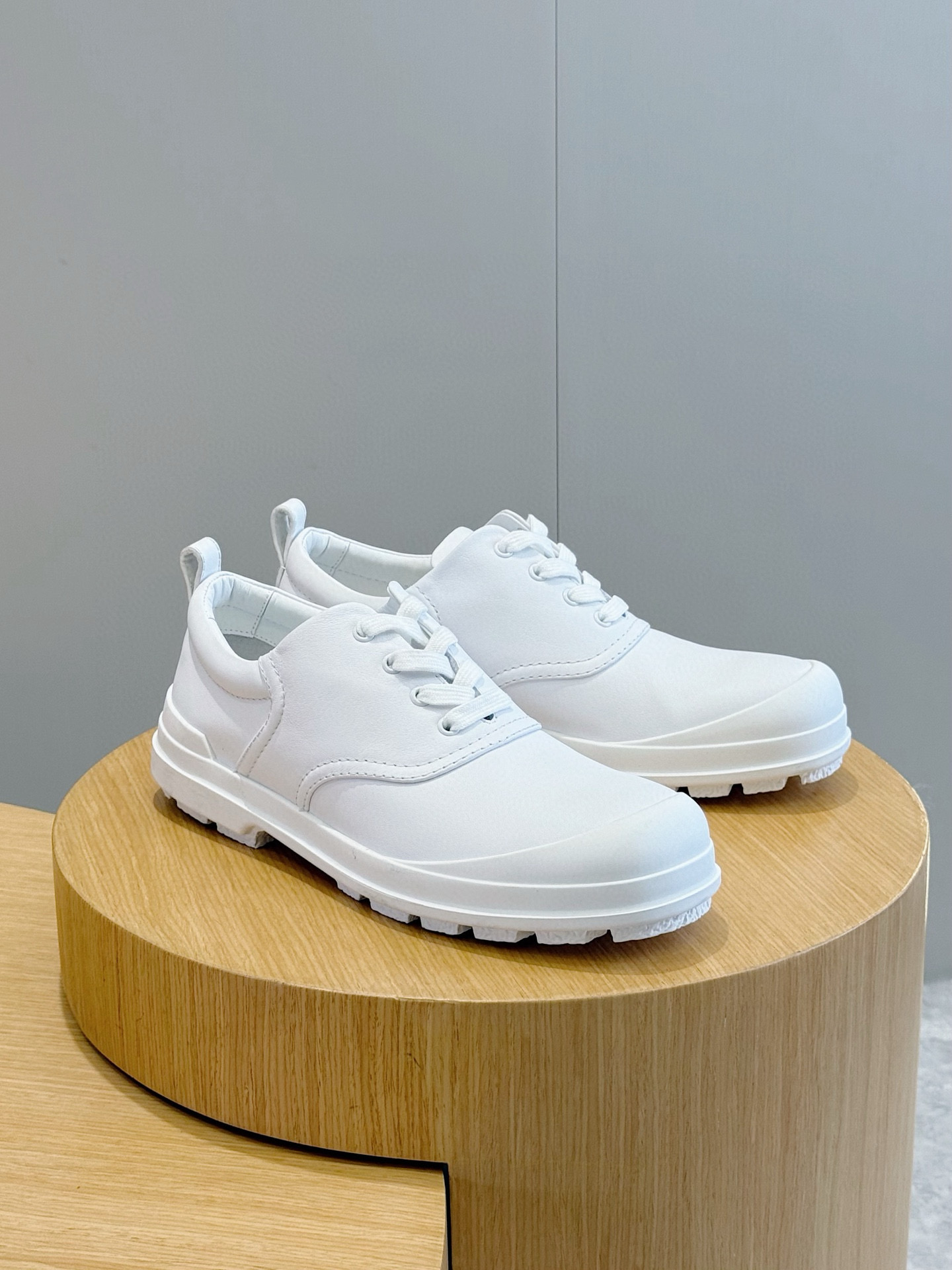 Hermes Leather Shoes Cow Leather Black M-l-s