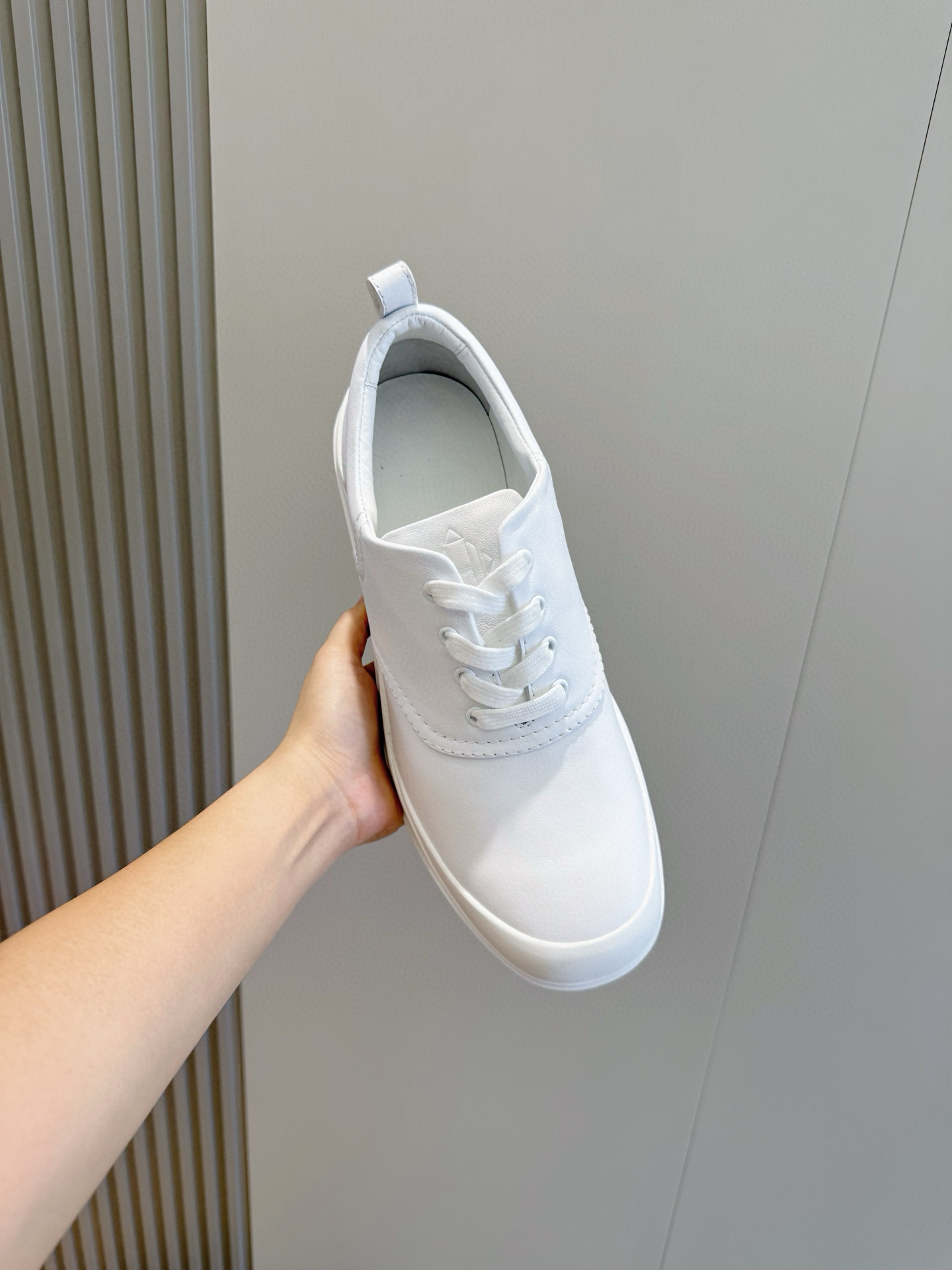 Hermes Leather Shoes Cow Leather Black M-l-s