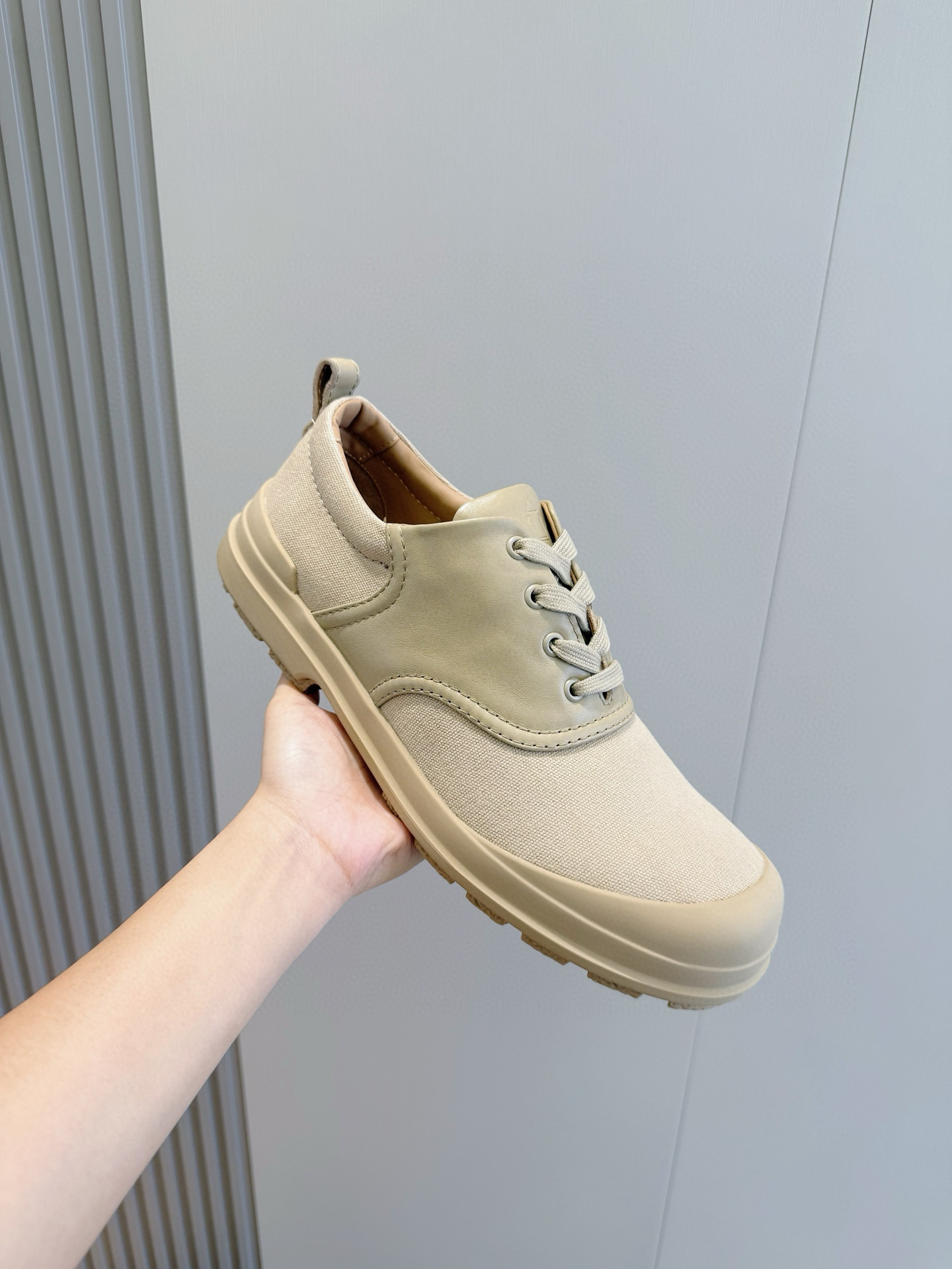 Hermes Leather Shoes Cow Leather Black M-l-s