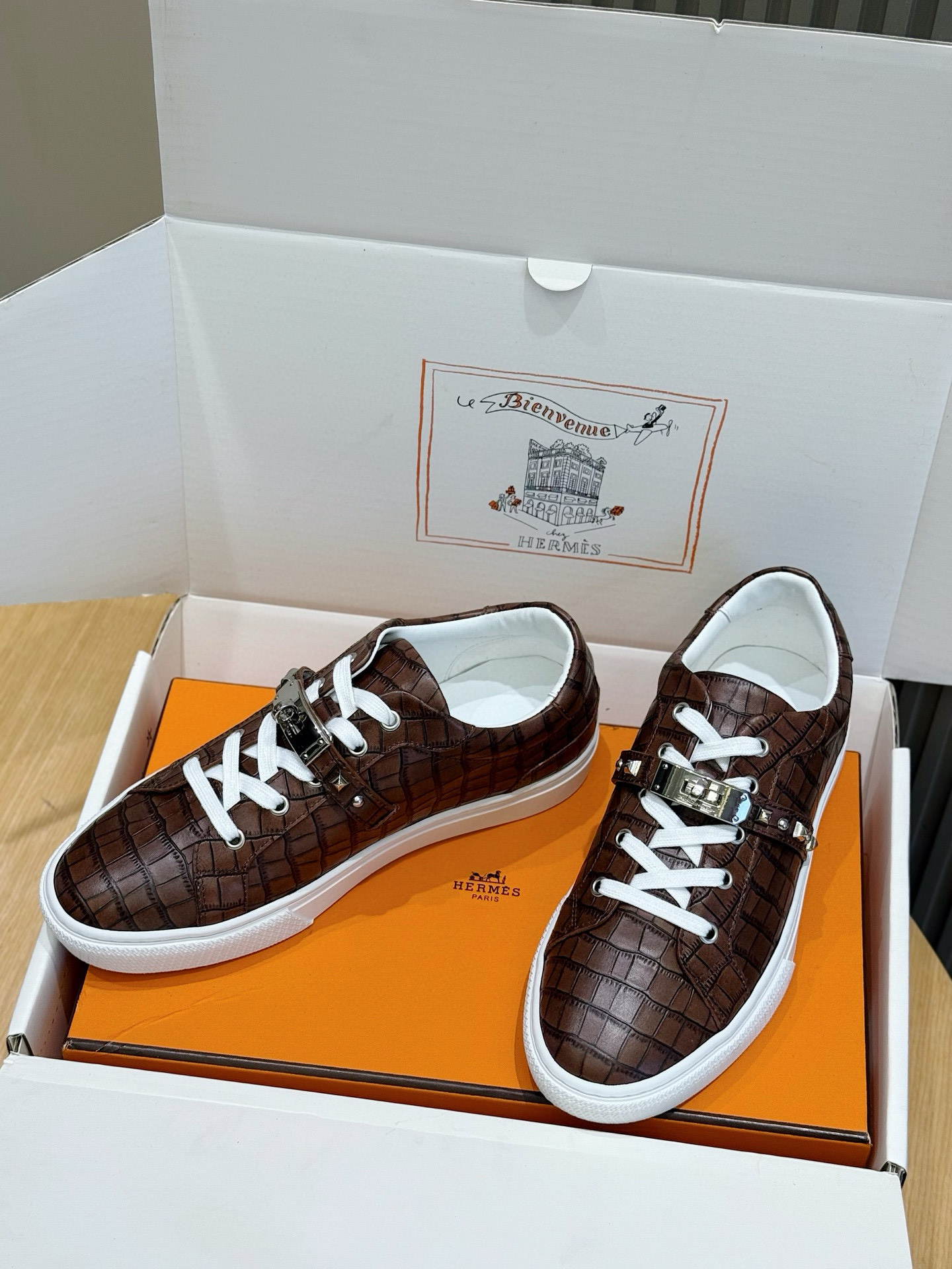 Hermes Male Sneakers M-l-s