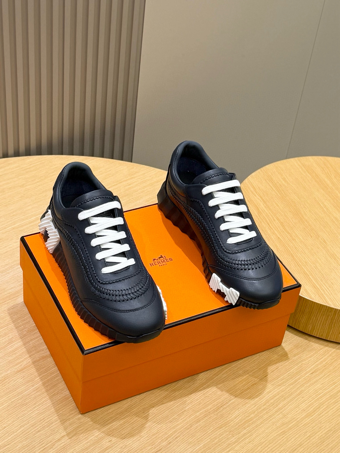 Dior Hermes Leather Shoes Cow Leather S