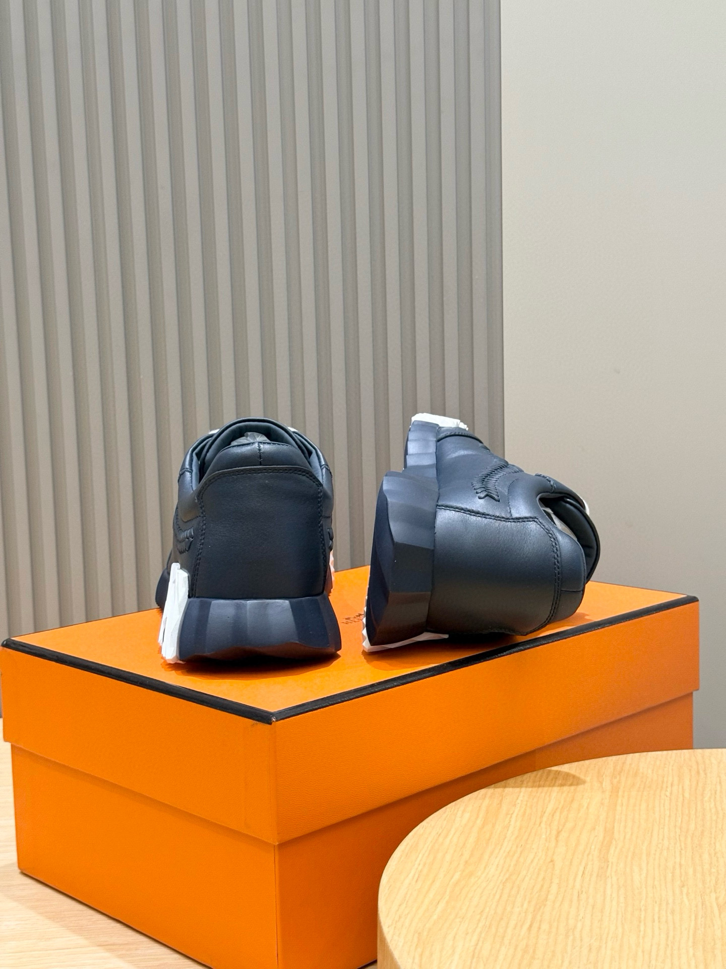 Dior Hermes Leather Shoes Cow Leather S