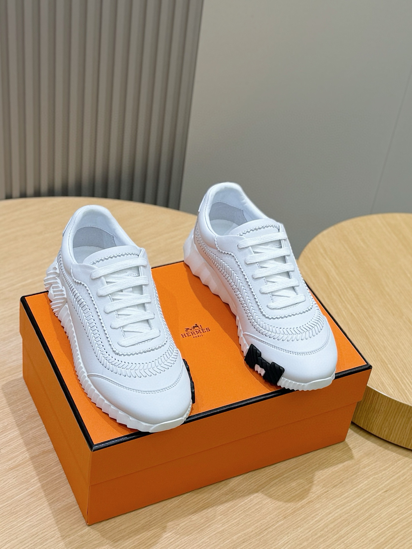 Dior Hermes Leather Shoes Cow Leather S