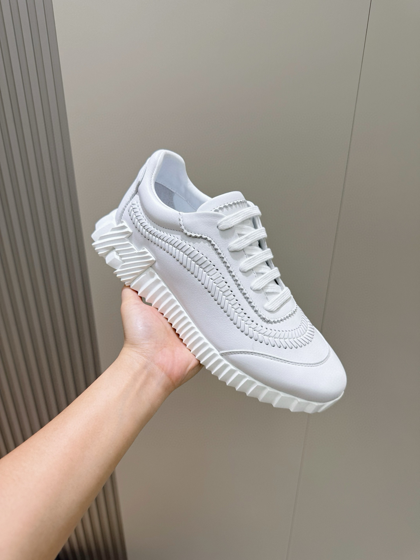 Dior Hermes Leather Shoes Cow Leather S