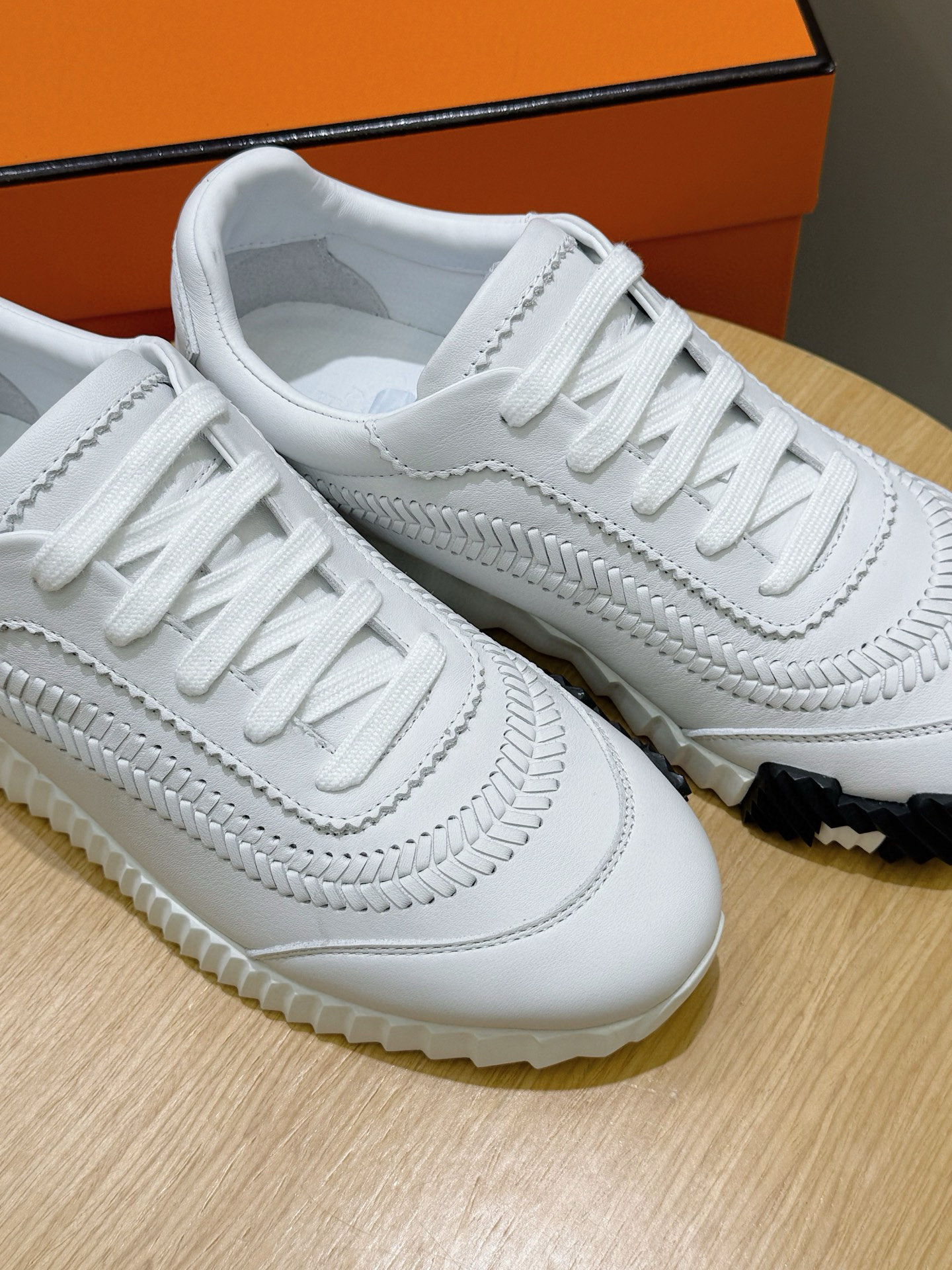 Dior Hermes Leather Shoes Cow Leather S