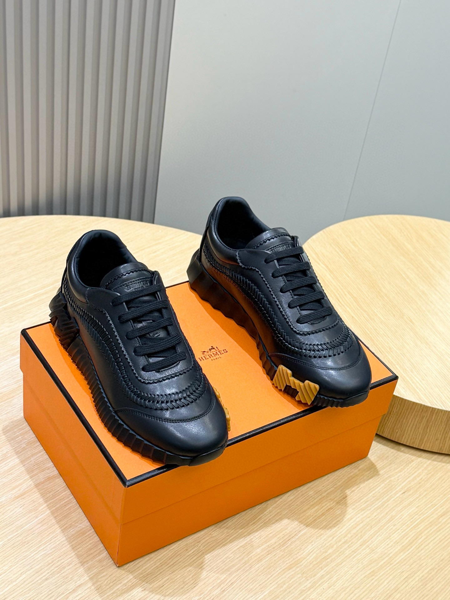Dior Hermes Leather Shoes Cow Leather S