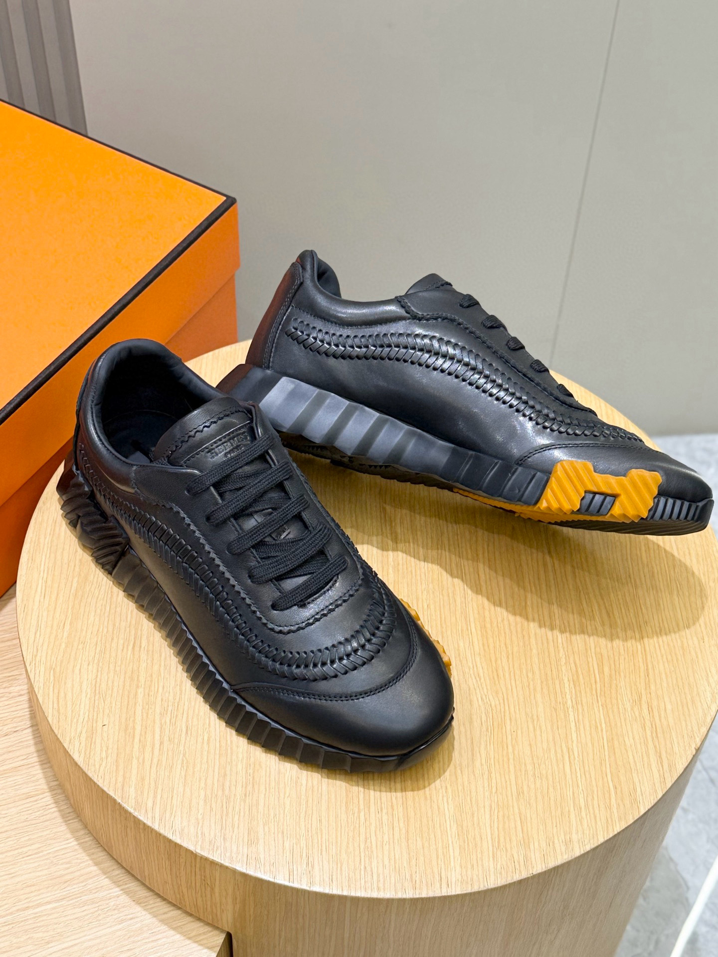 Dior Hermes Leather Shoes Cow Leather S