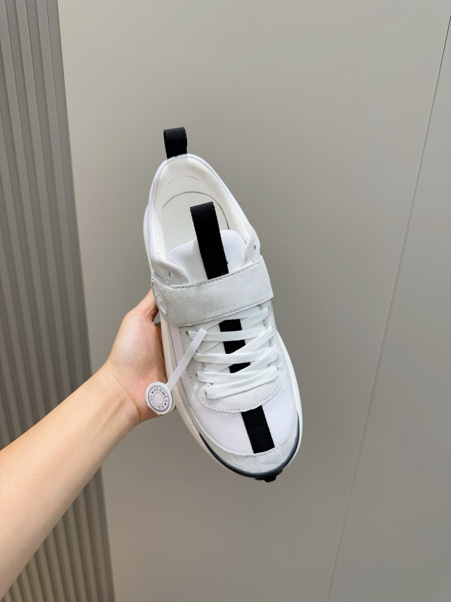 Hermes Sneakers Black L-s