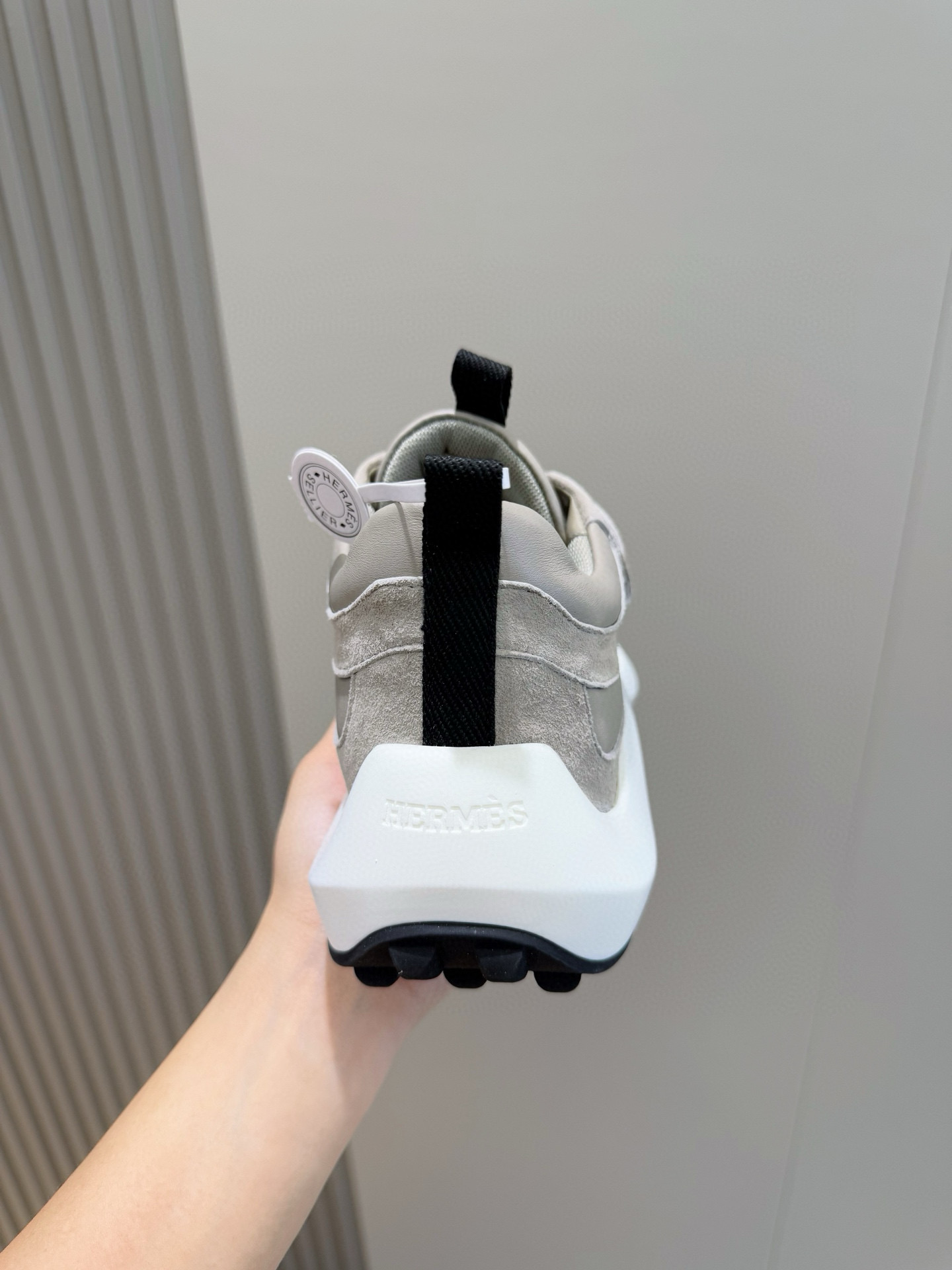 Hermes Sneakers Black L-s