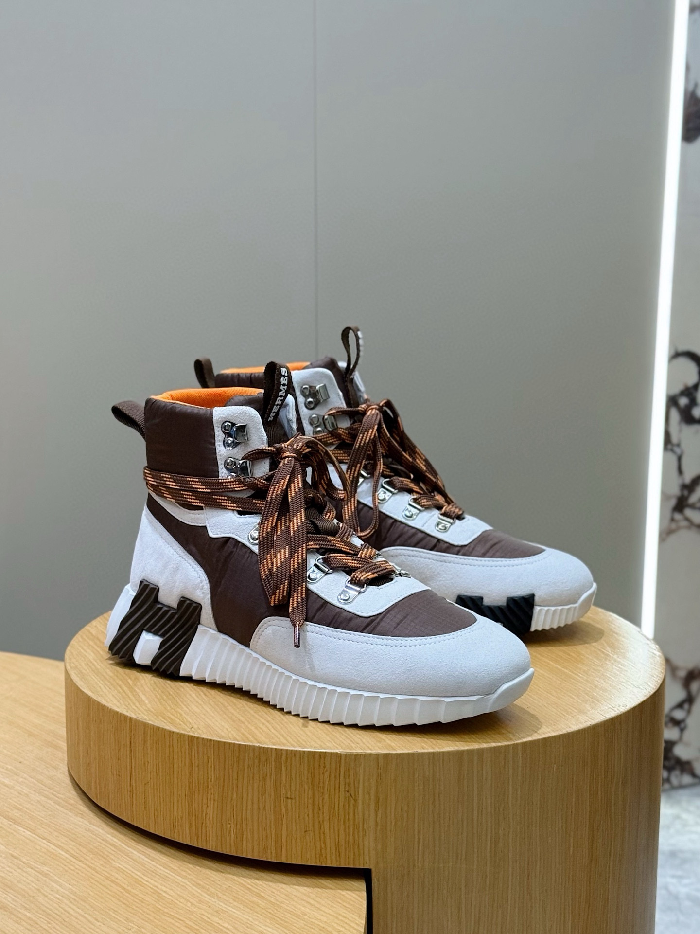 Hermes Leather Shoes Cow Leather S