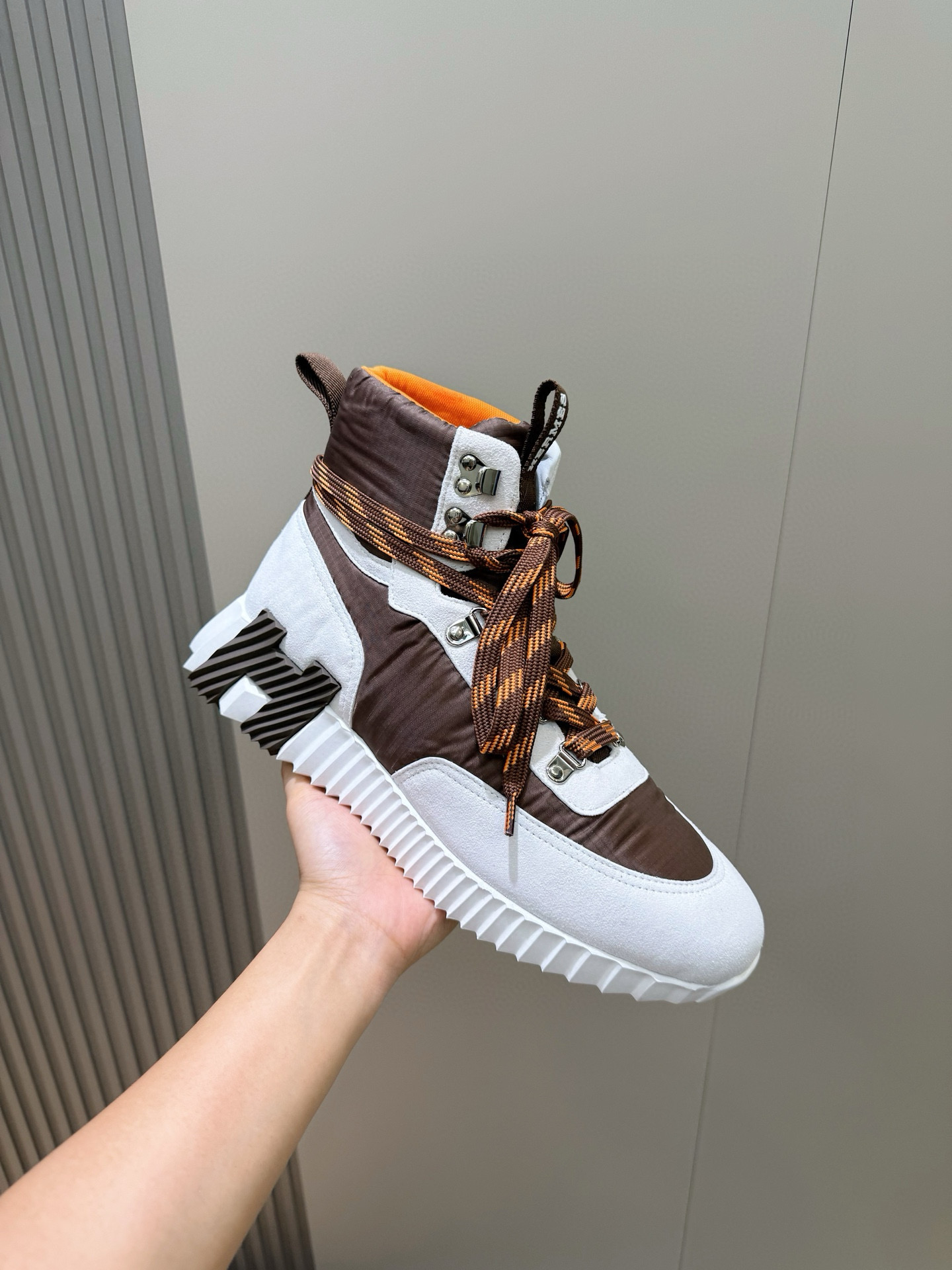 Hermes Leather Shoes Cow Leather S