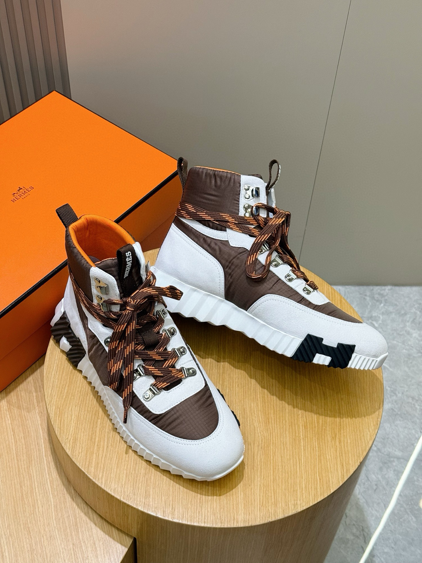 Hermes Leather Shoes Cow Leather S