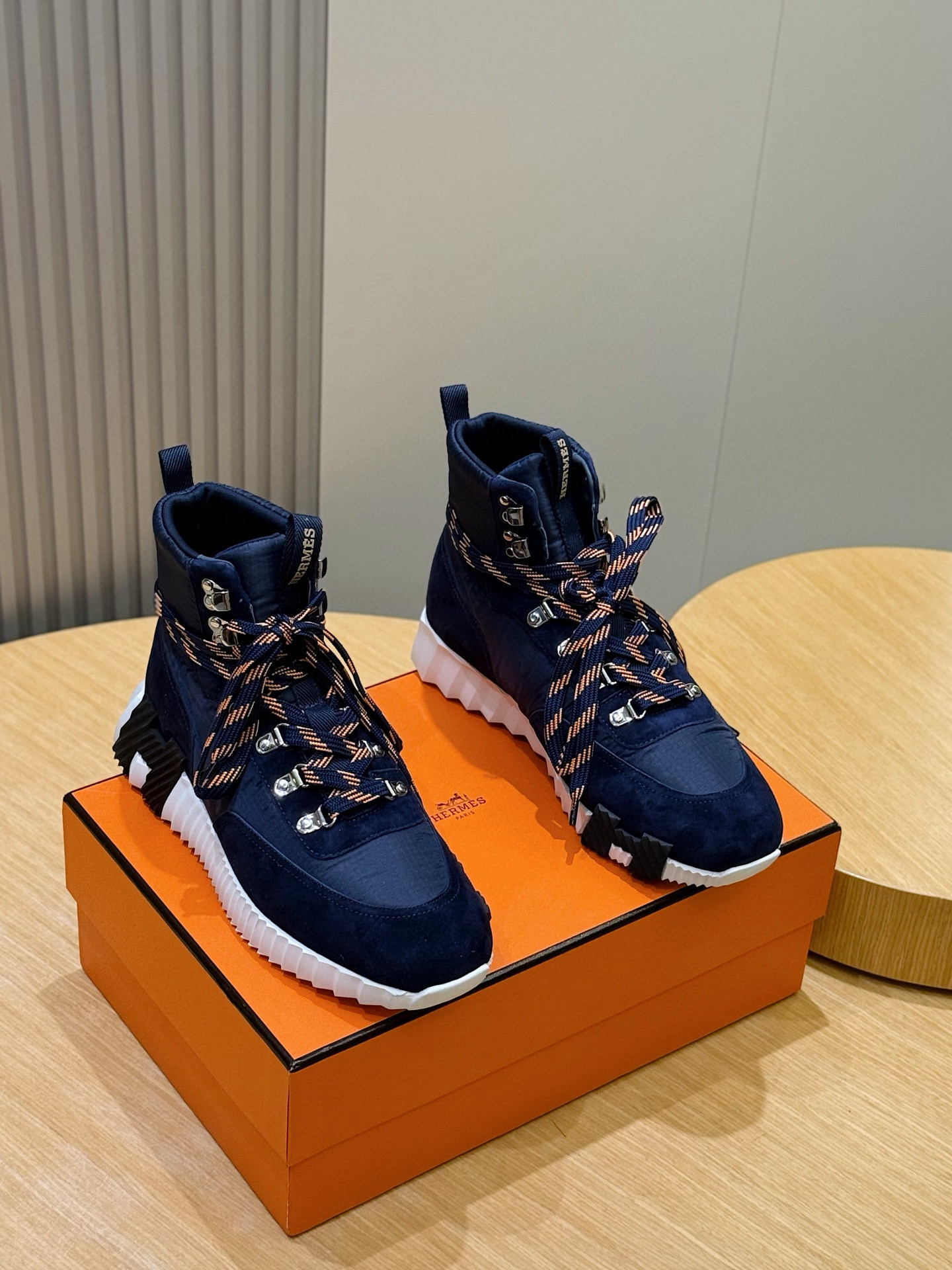 Hermes Leather Shoes Cow Leather S