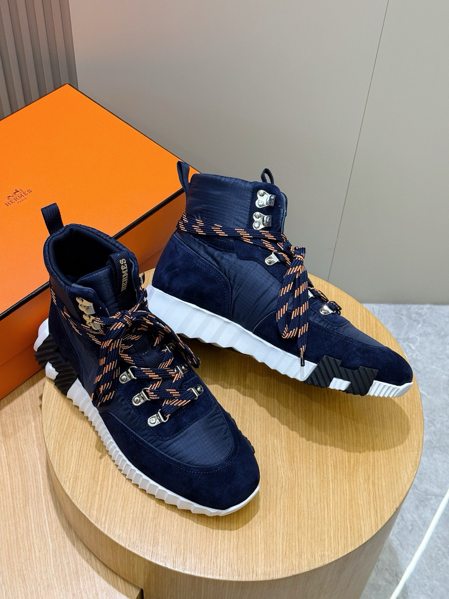 Hermes Leather Shoes Cow Leather S