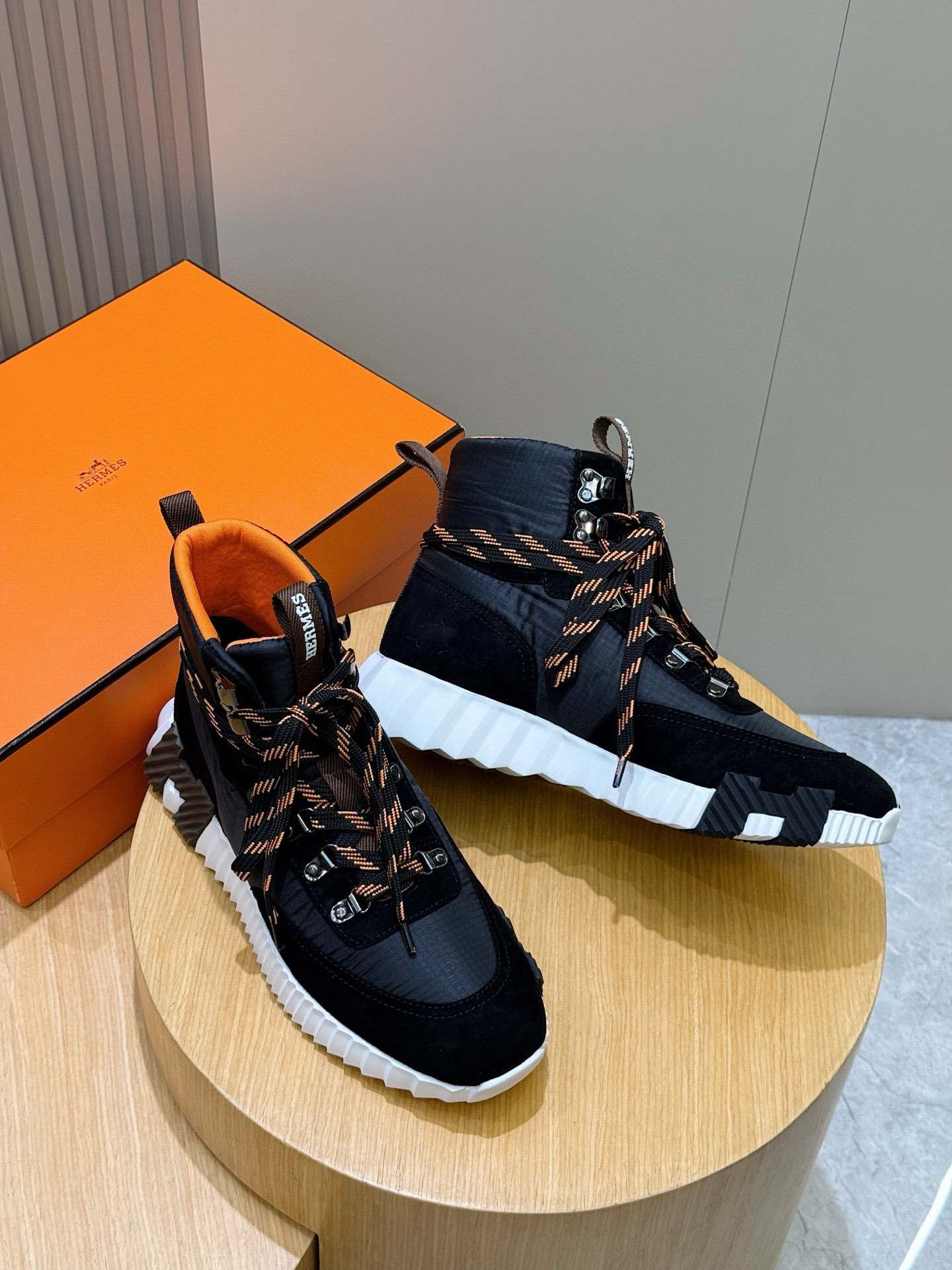 Hermes Leather Shoes Cow Leather S