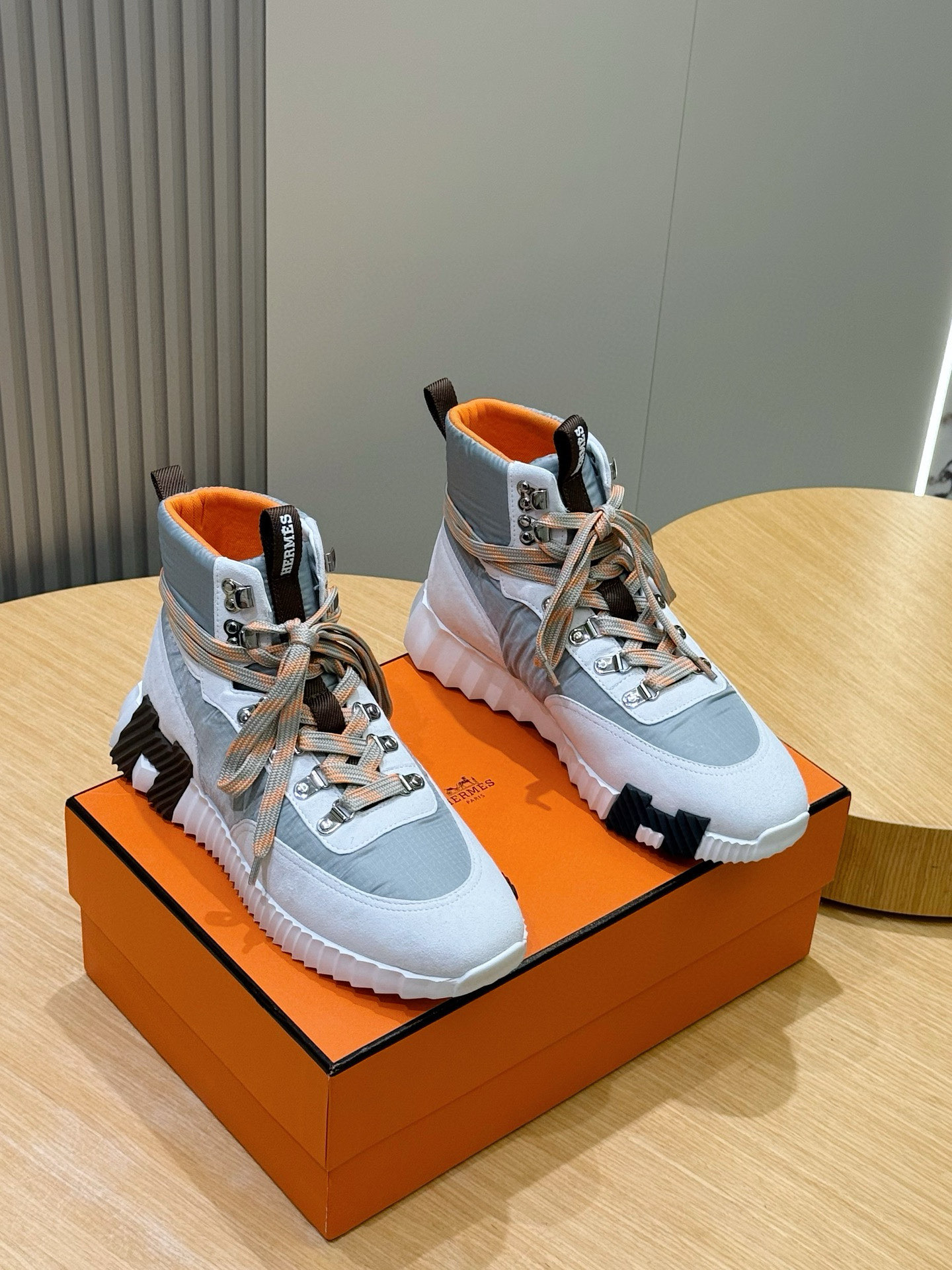 Hermes Leather Shoes Cow Leather S