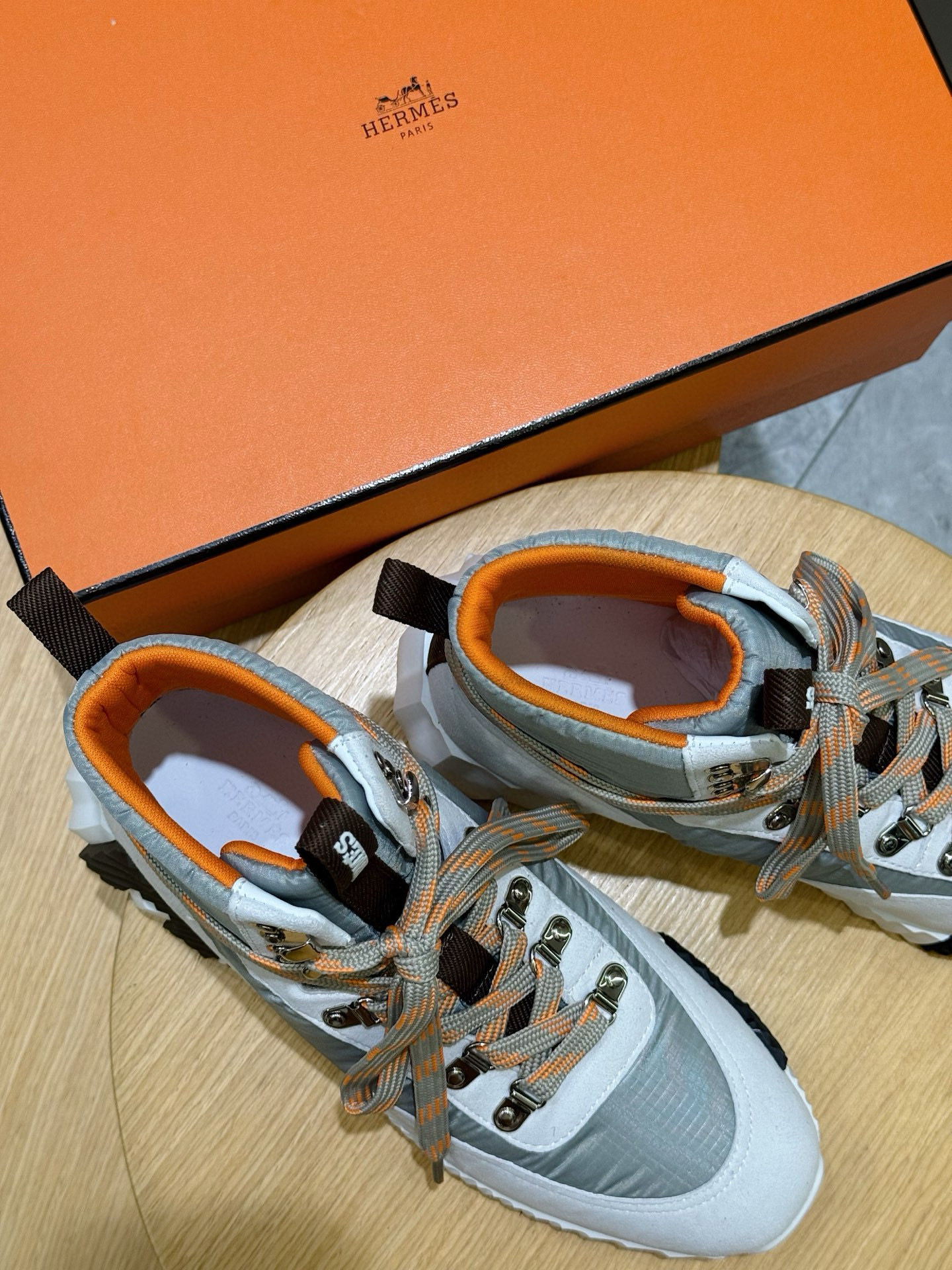 Hermes Leather Shoes Cow Leather S