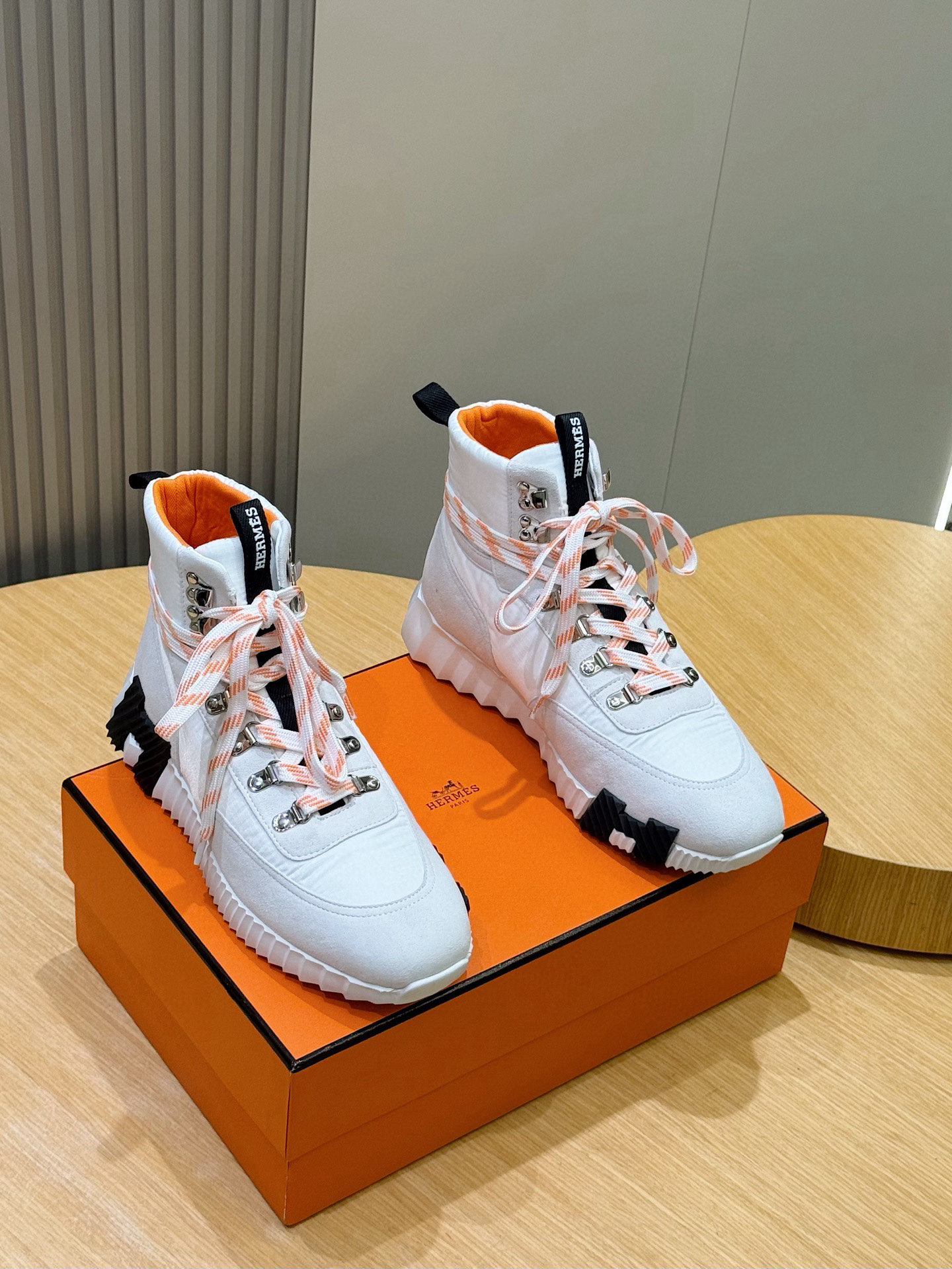 Hermes Leather Shoes Cow Leather S