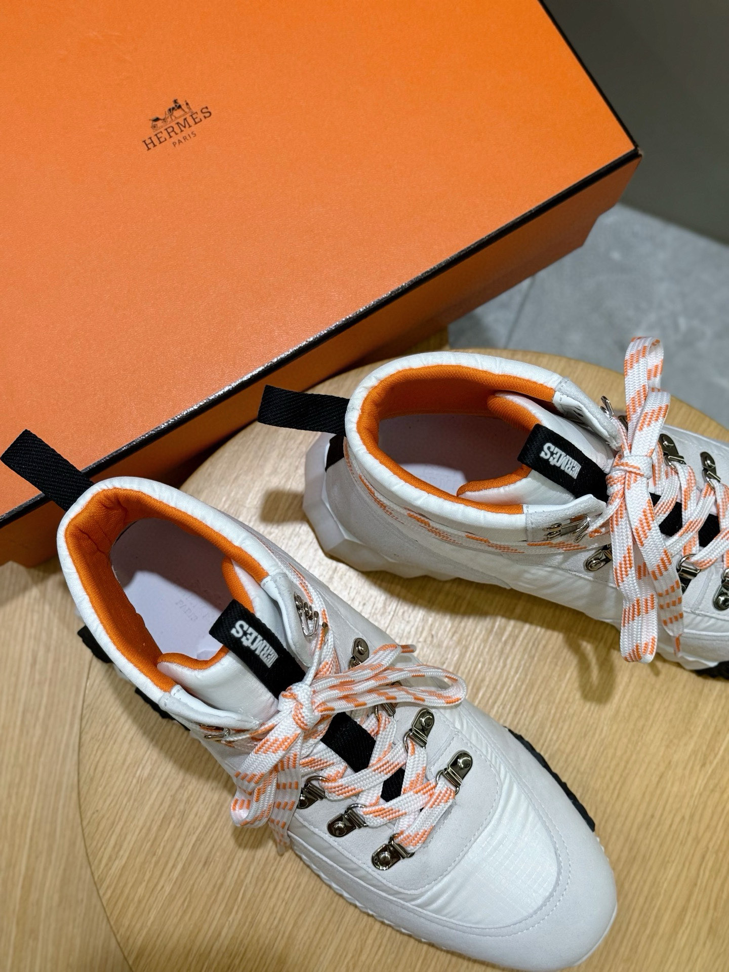 Hermes Leather Shoes Cow Leather S