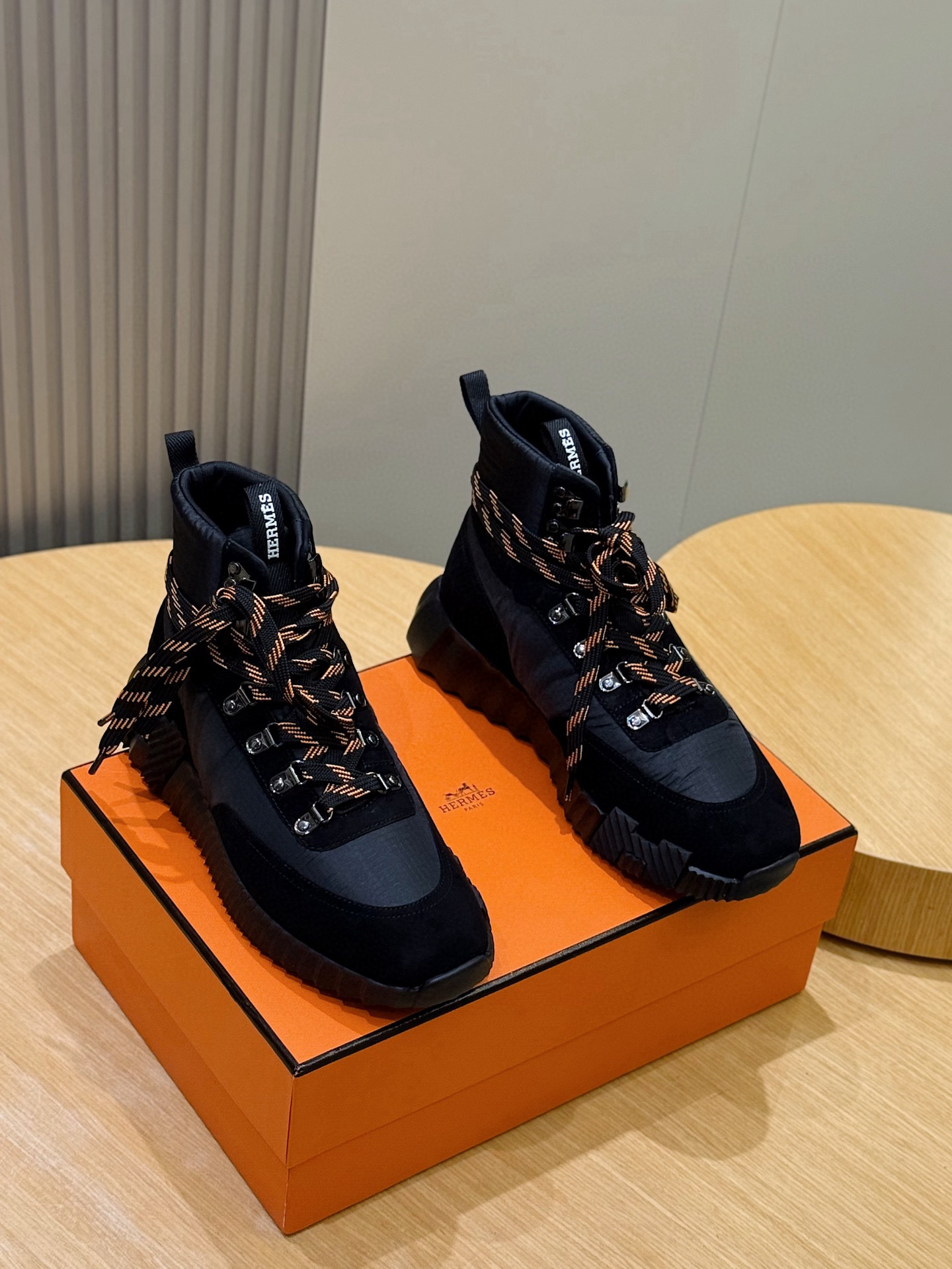 Hermes Leather Shoes Cow Leather S