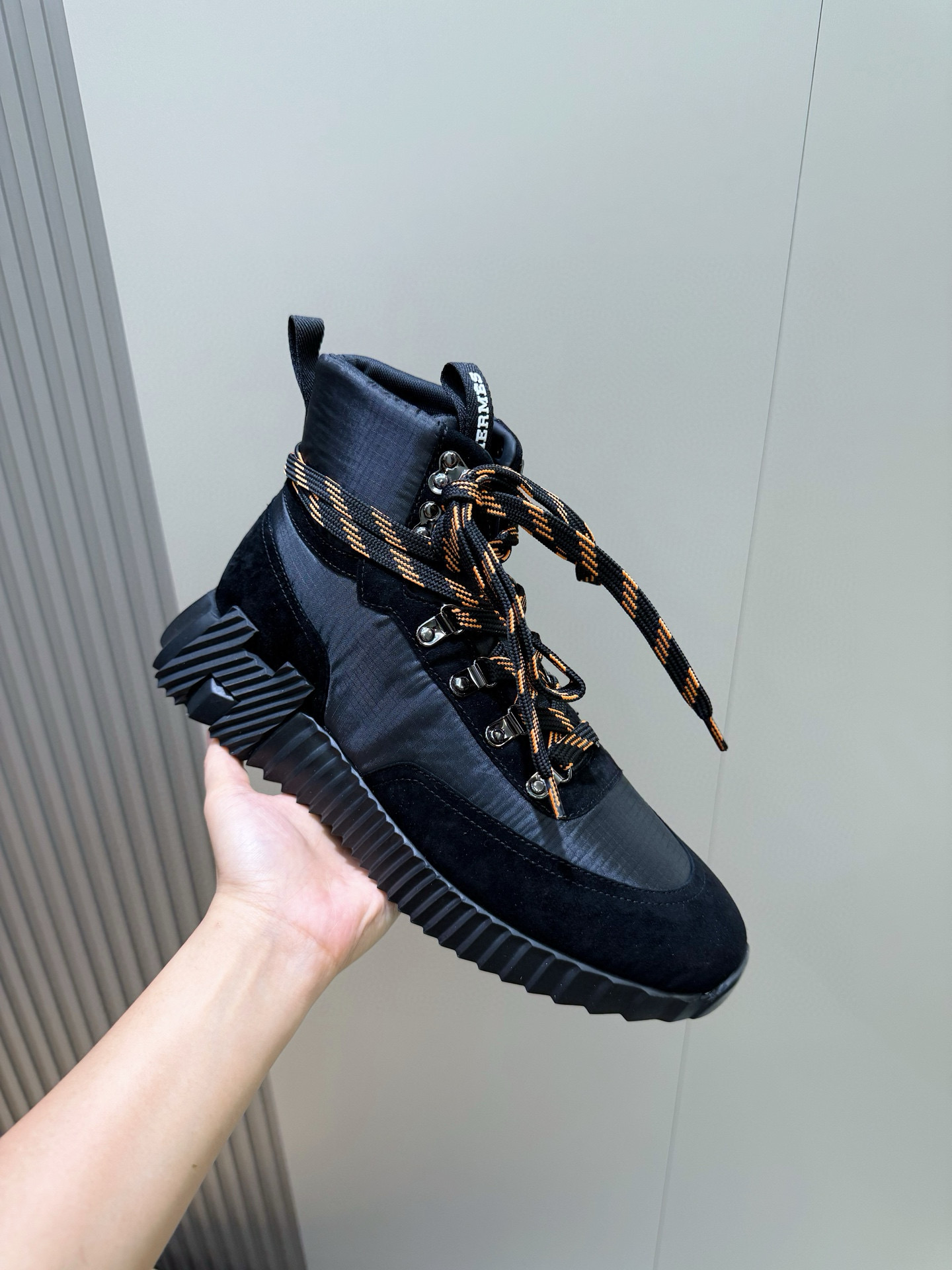 Hermes Leather Shoes Cow Leather S