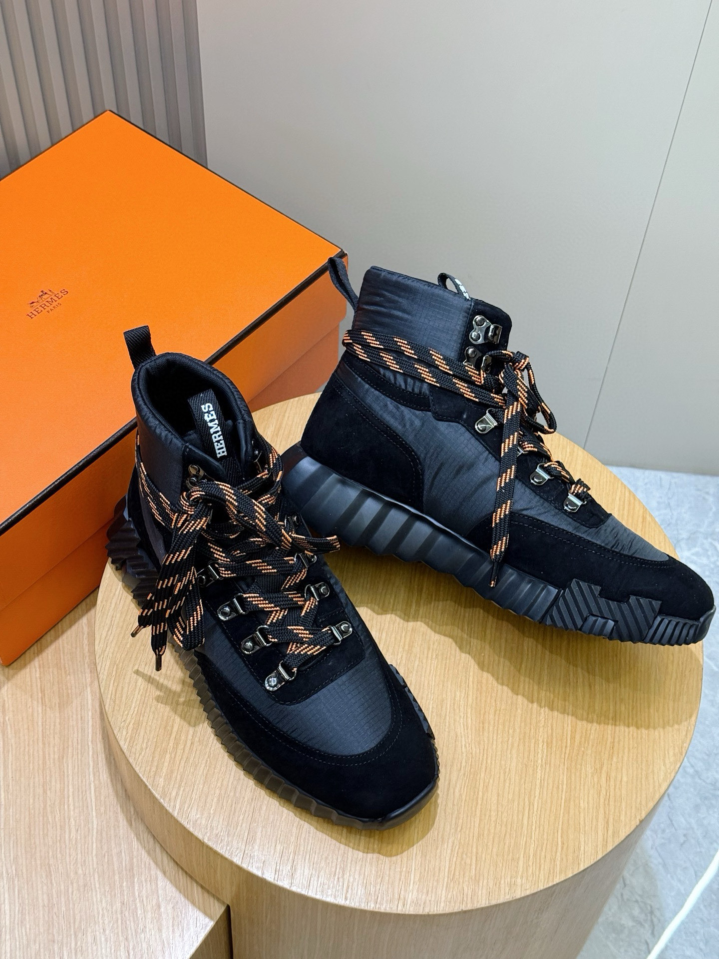 Hermes Leather Shoes Cow Leather S