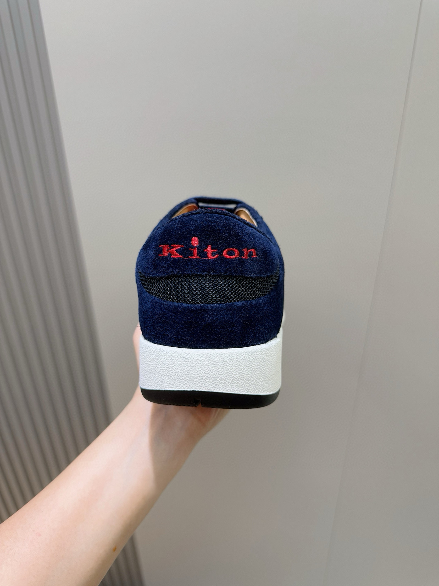 Male Sneakers Red Breathable S