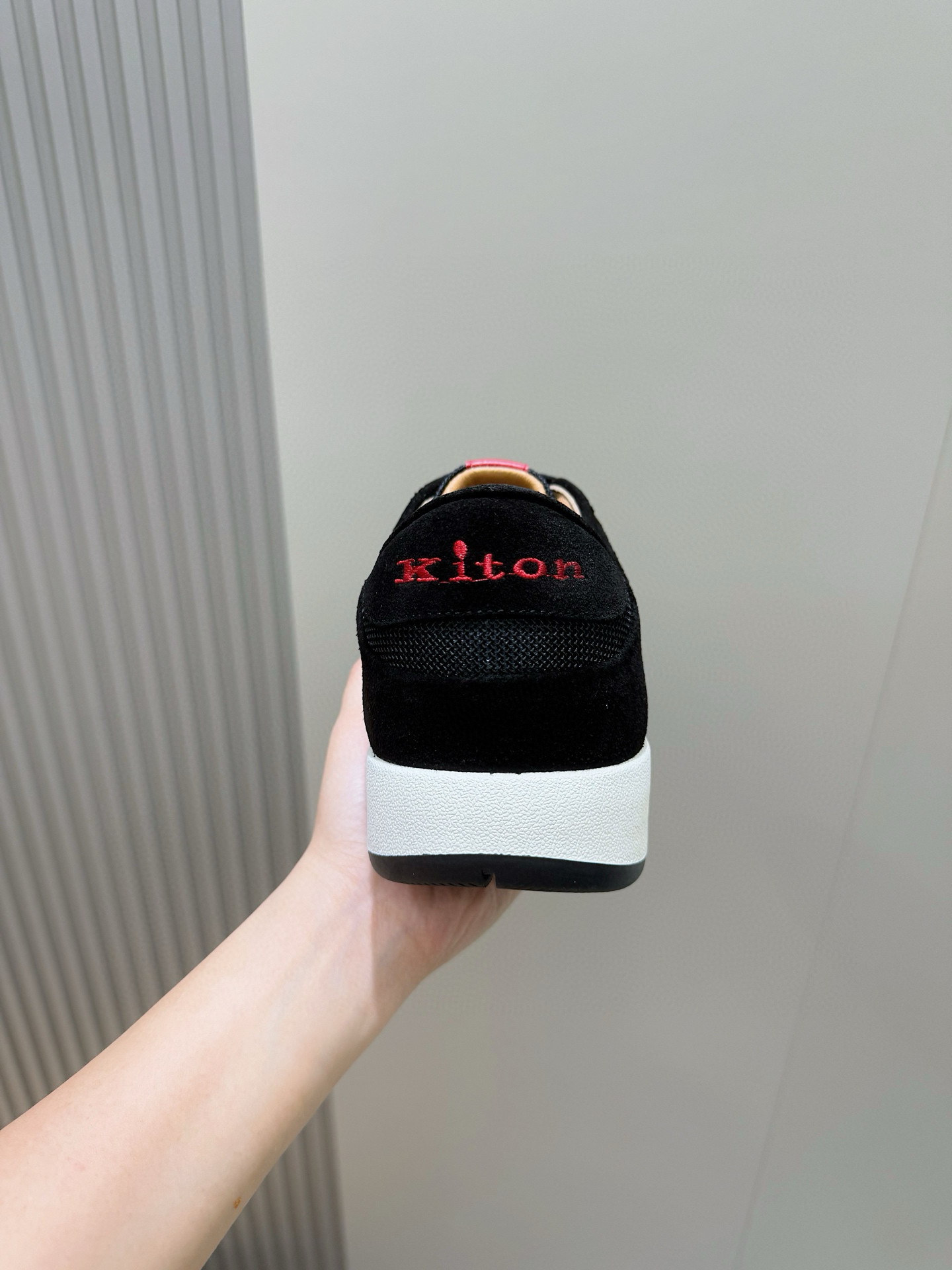 Male Sneakers Red Breathable S