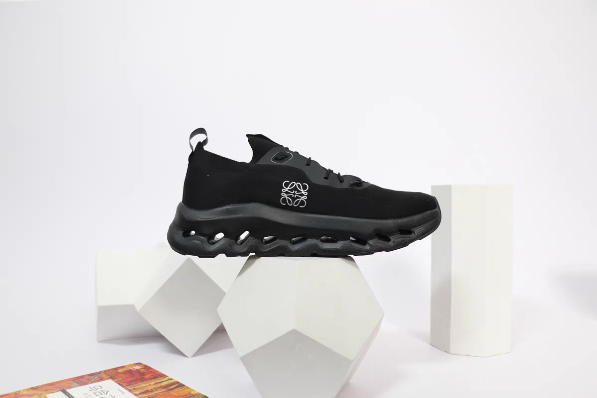 Male Running Shoes White Shock Absorbing L