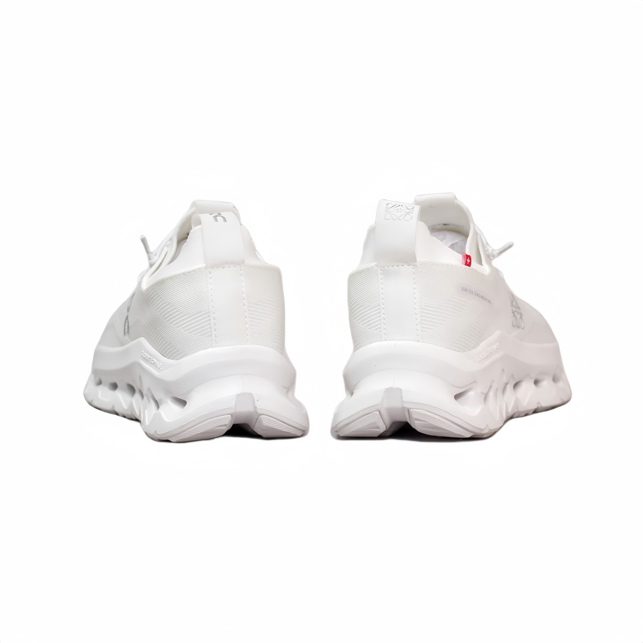 Male Running Shoes White Shock Absorbing L