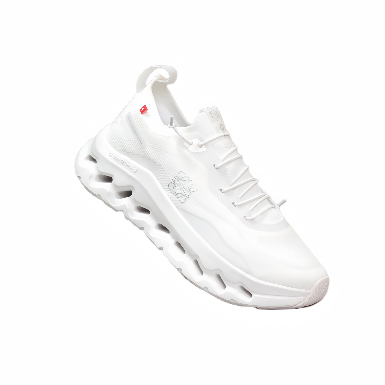 Male Running Shoes White Shock Absorbing L