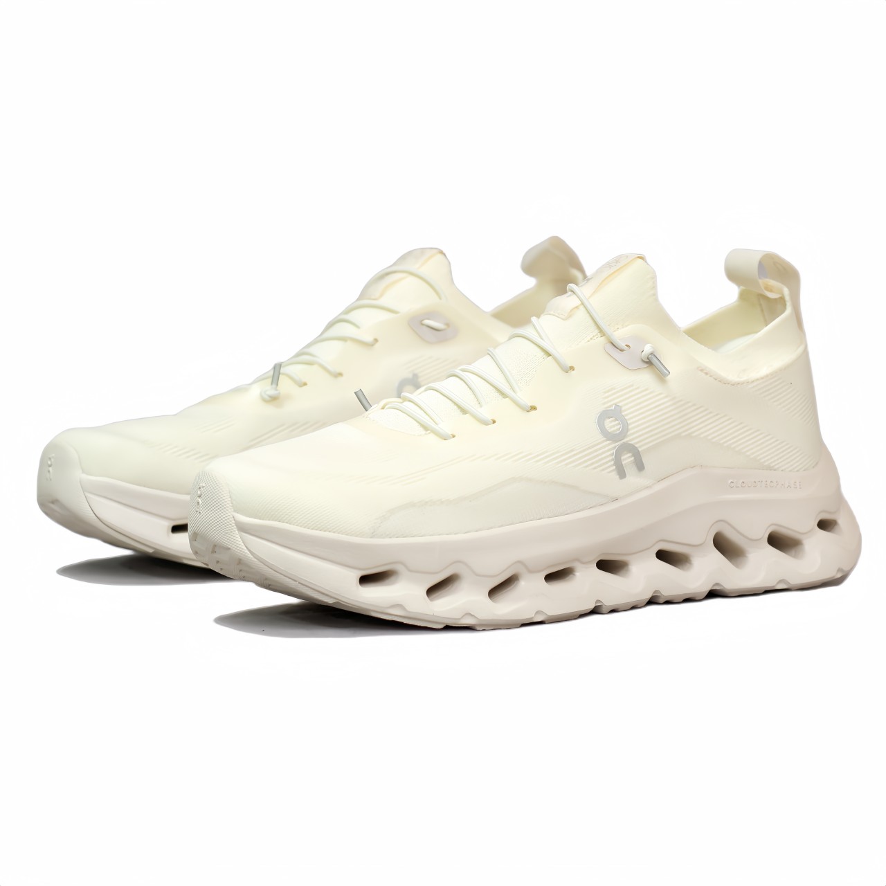 Male Running Shoes White Shock Absorbing L