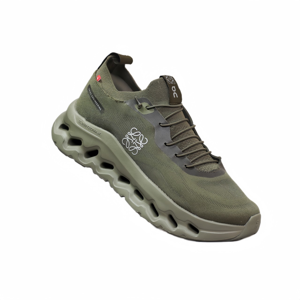 Male Running Shoes White Shock Absorbing L