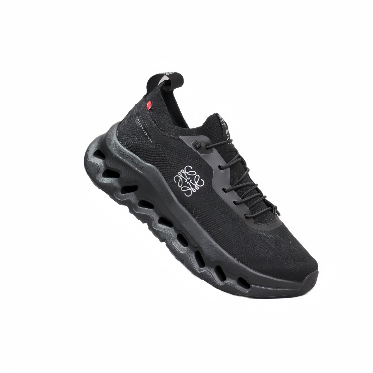 Male Running Shoes White Shock Absorbing L