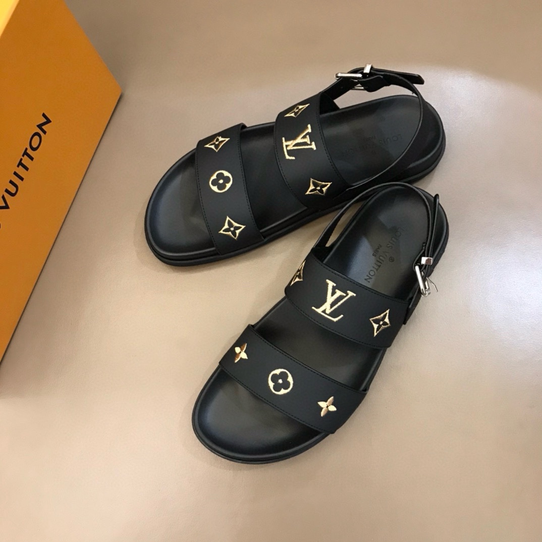 Louis Vuitton Male Slippers L-s