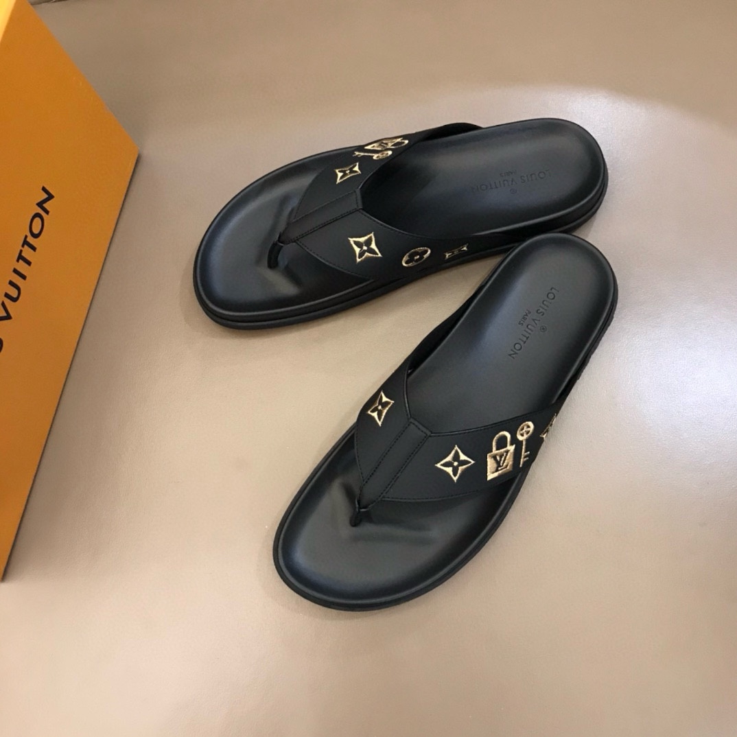 Louis Vuitton Male Slippers L-s