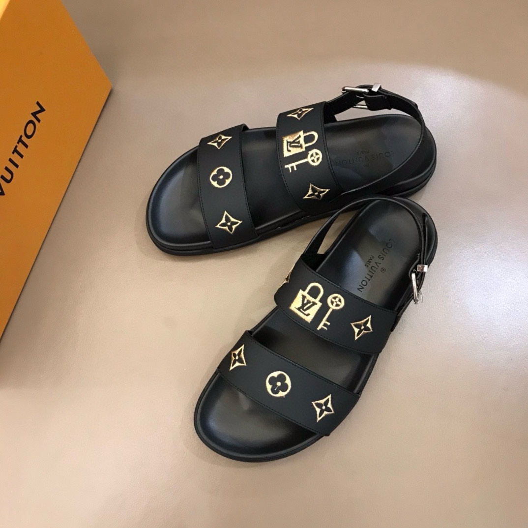 Louis Vuitton Male Slippers L-s