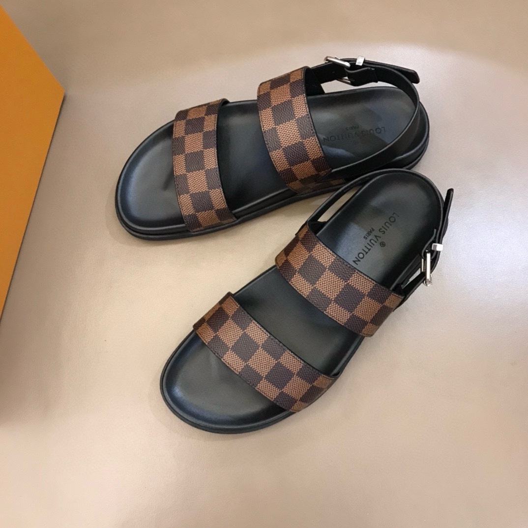 Louis Vuitton Male Slippers L-s