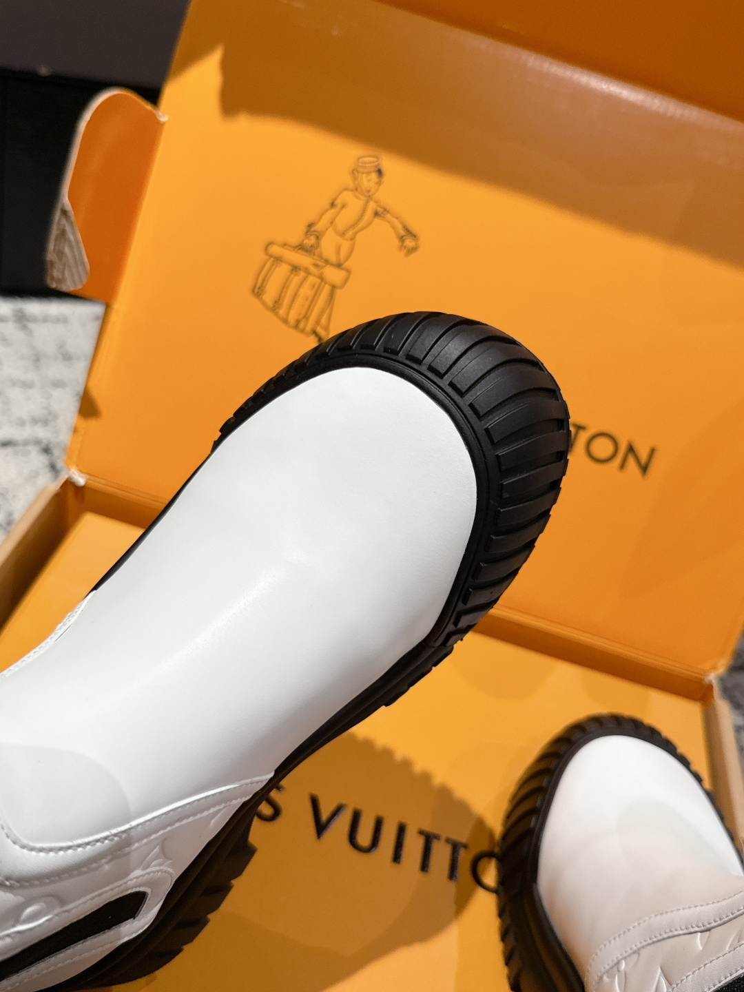 Louis Vuitton Boots Cow Leather L-s