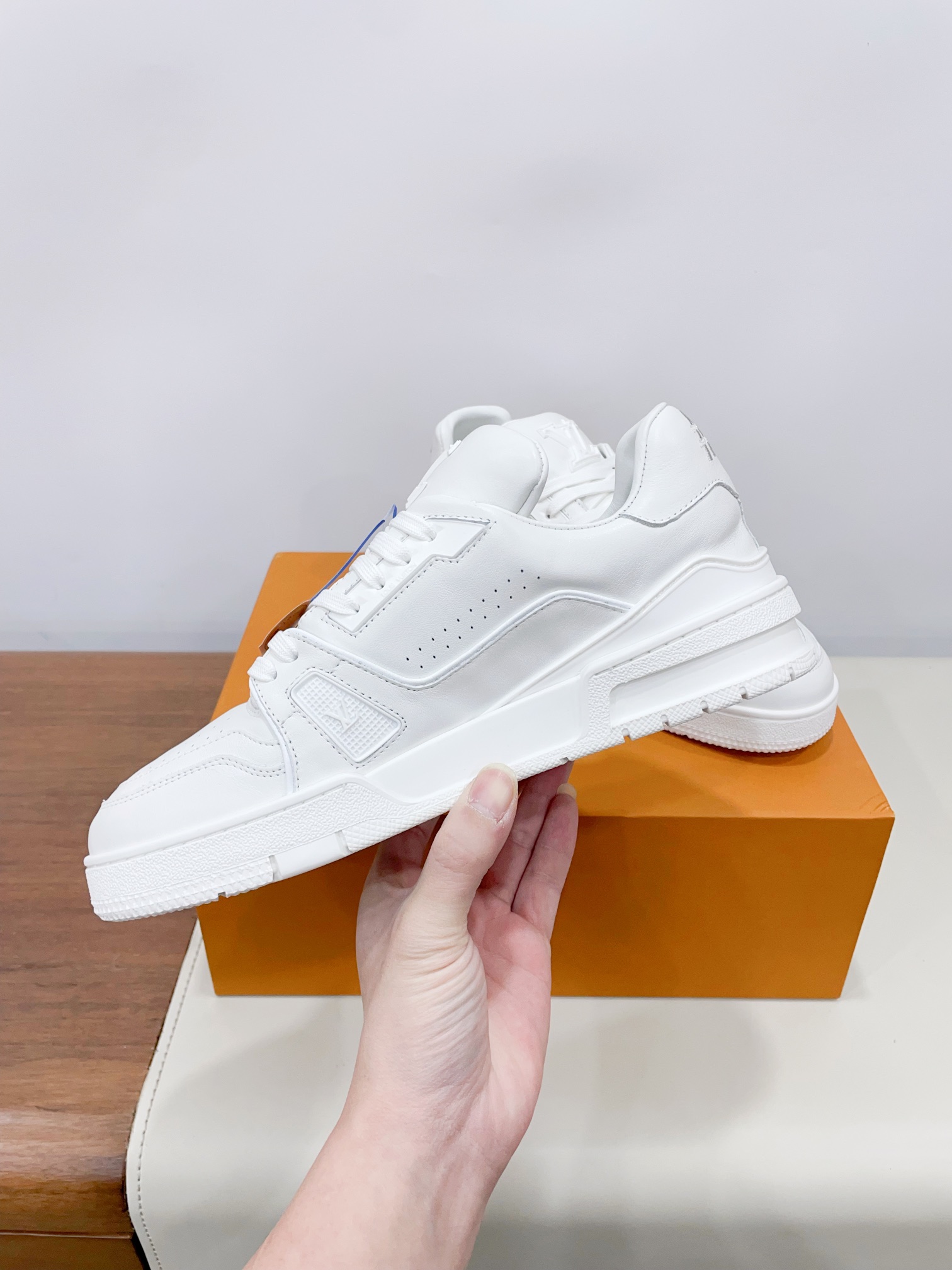 Louis Vuitton Male Sneakers Breathable M-l