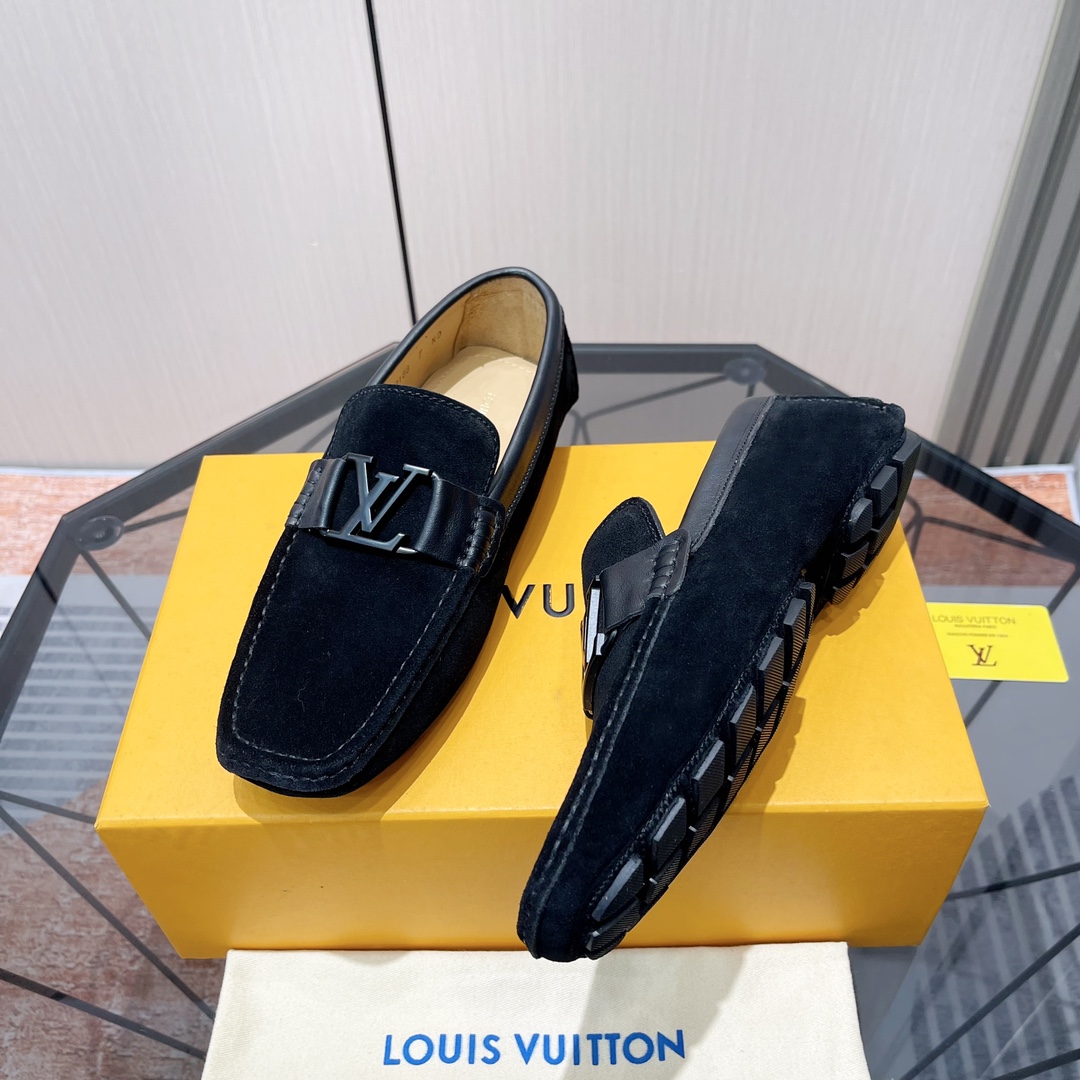 Louis Vuitton Loafers Cow Leather L-s